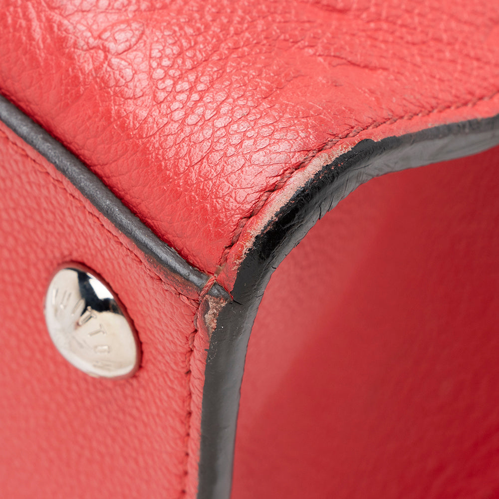 Louis Vuitton Monogram Empreinte Pont-Neuf MM Satchel (SHF-17152)