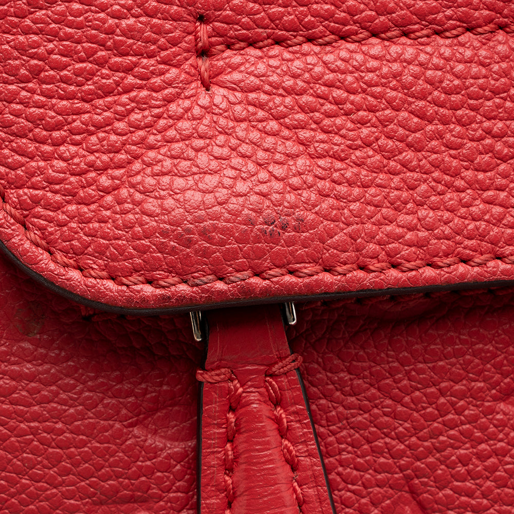Louis Vuitton Monogram Empreinte Pont-Neuf MM Satchel (SHF-17152)