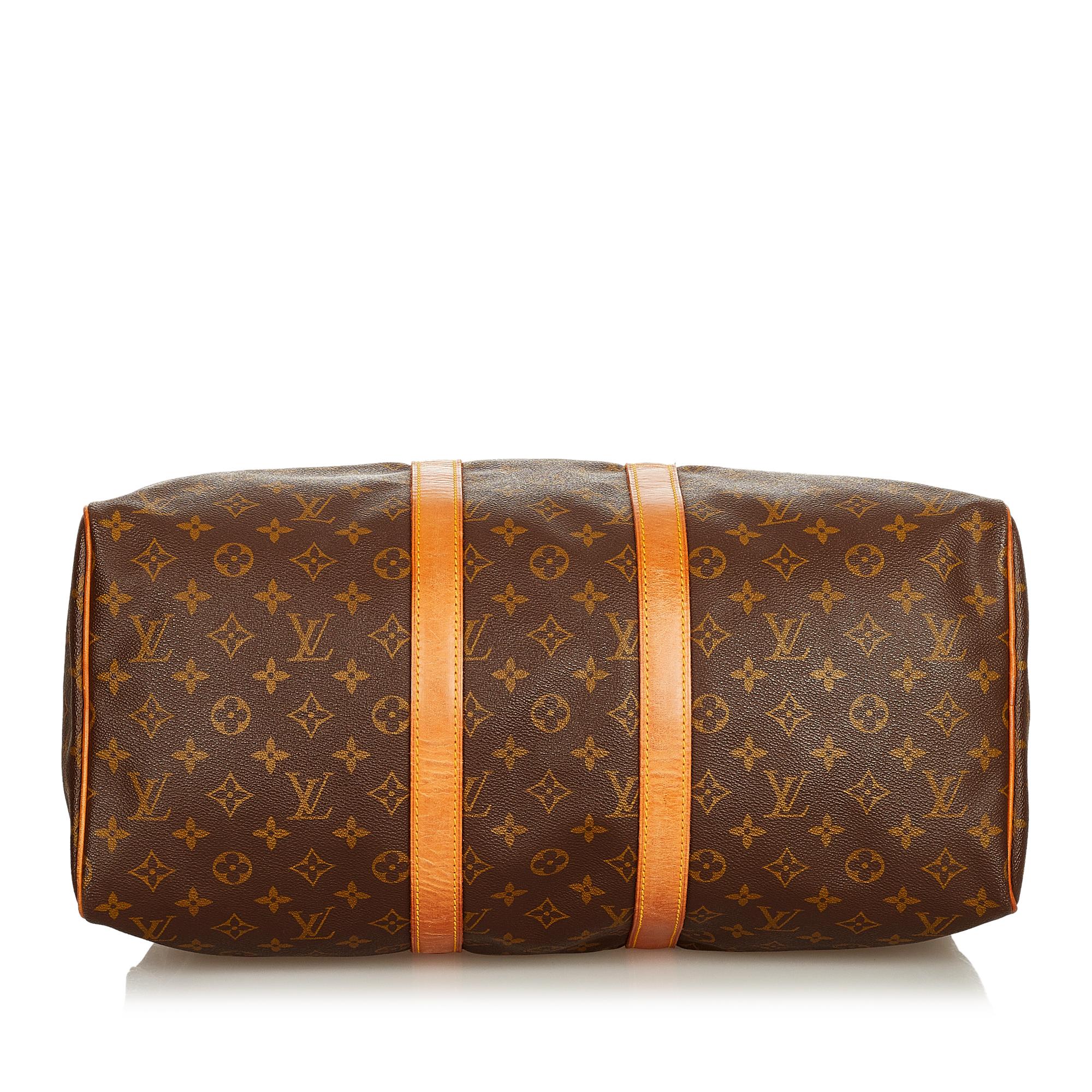Louis Vuitton Monogram Keepall 45 (SHG-25758)