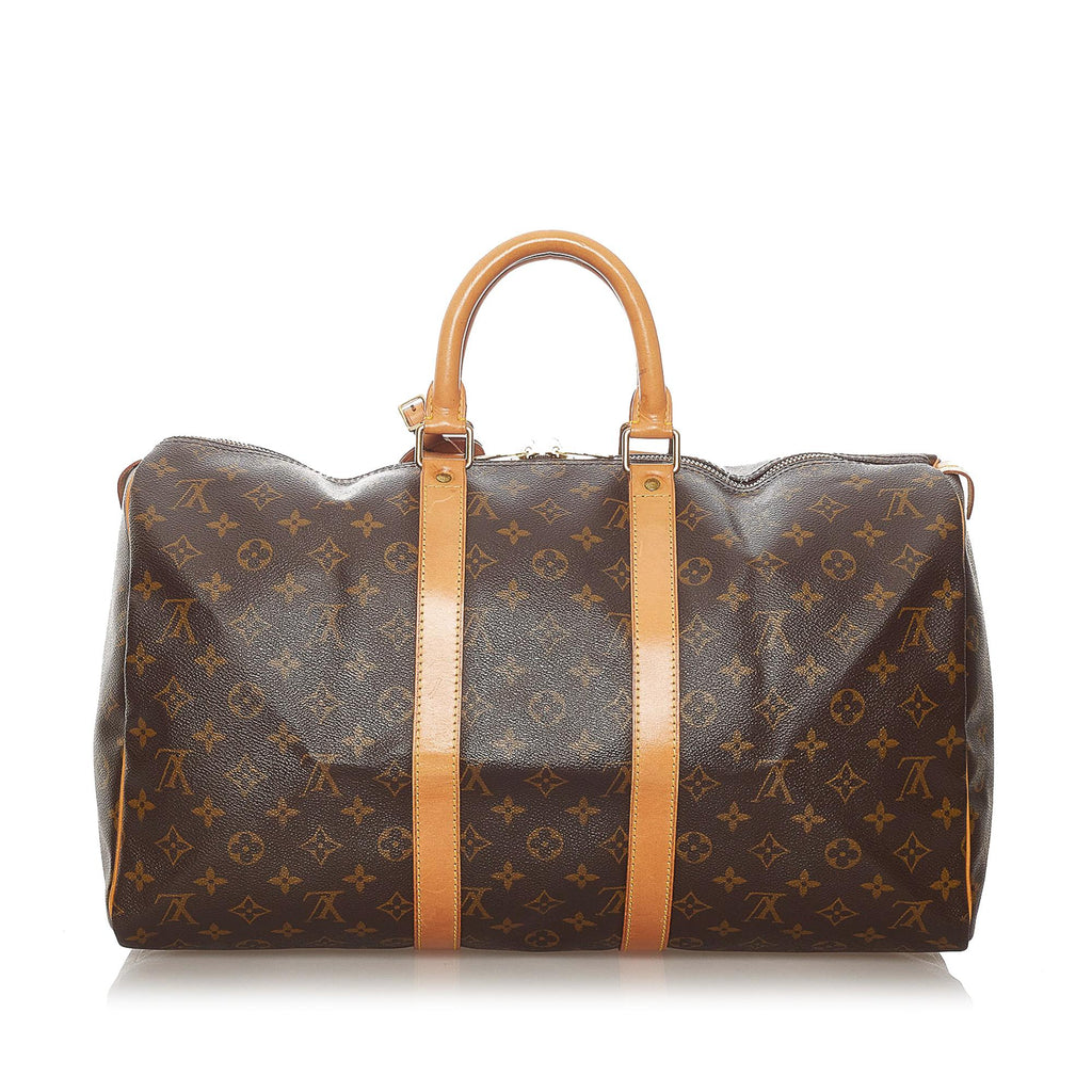 Louis Vuitton Monogram Keepall 45 (SHG-27906)