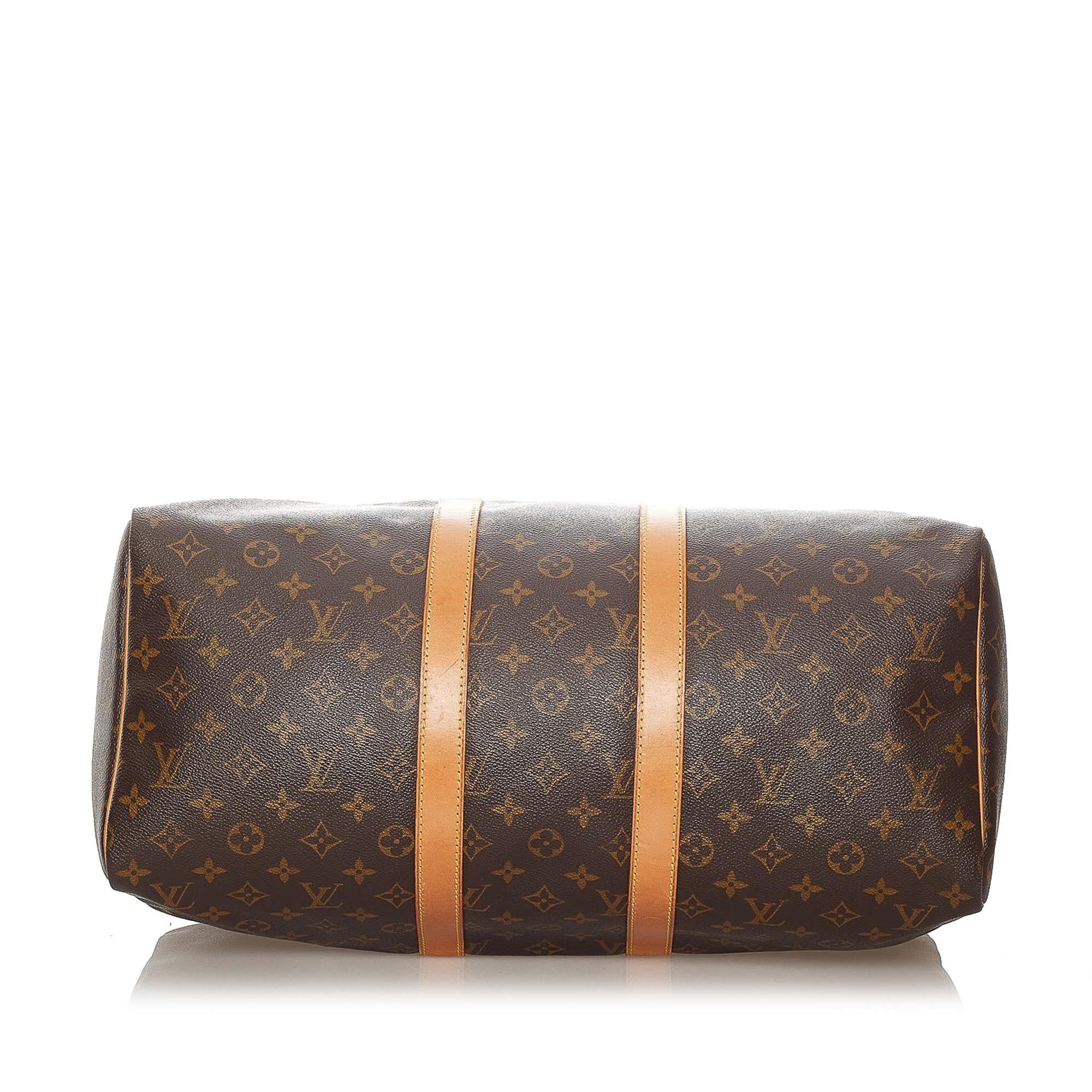 Louis Vuitton Monogram Keepall 45 (SHG-27906)