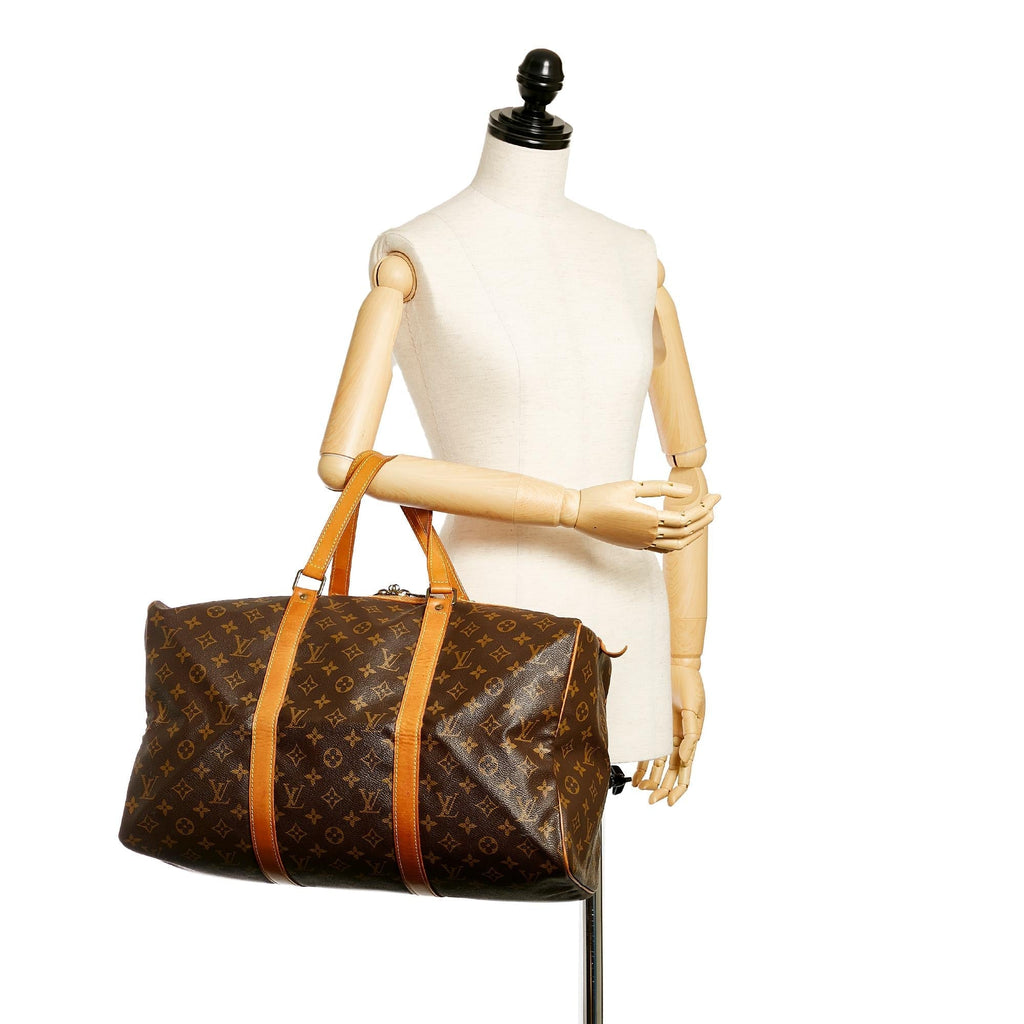 Louis Vuitton Monogram Keepall 45 (SHG-27915)