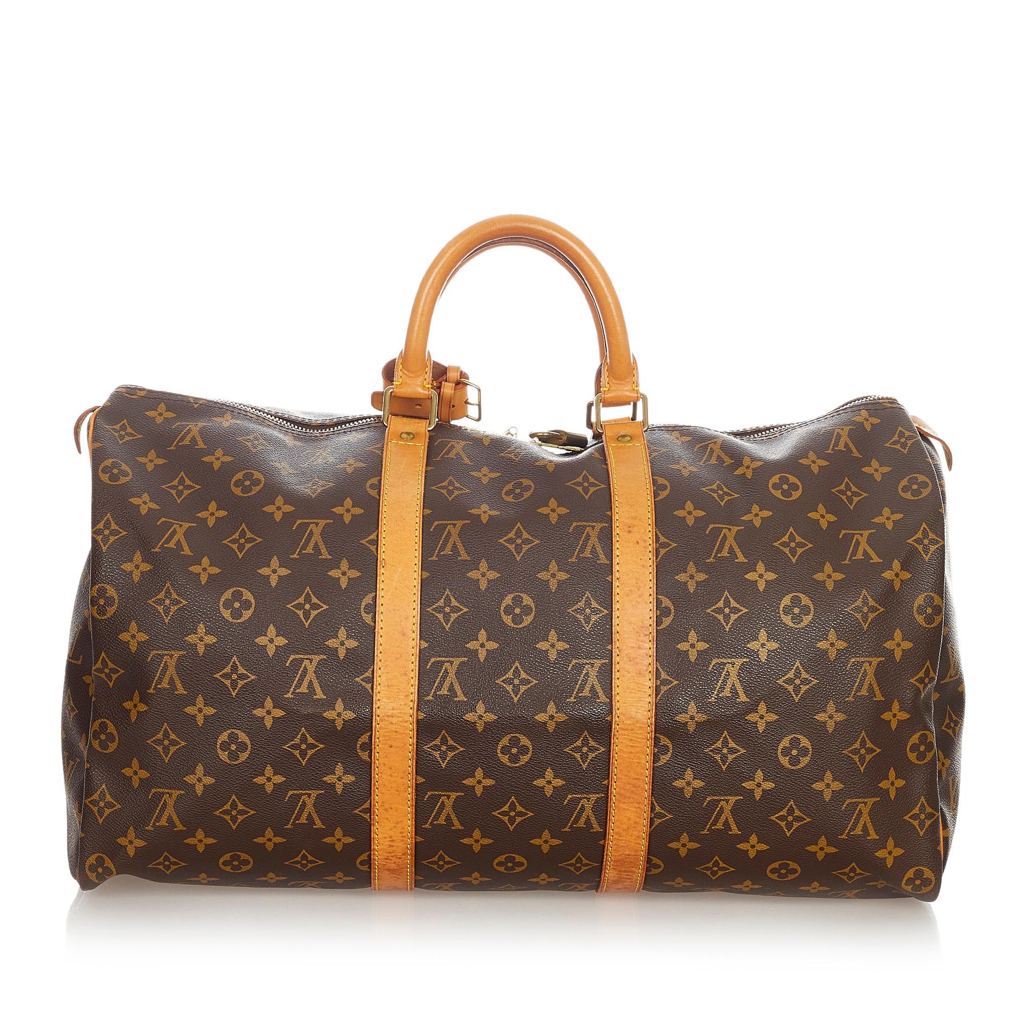Louis Vuitton Monogram Keepall 50 (SHG-23184)