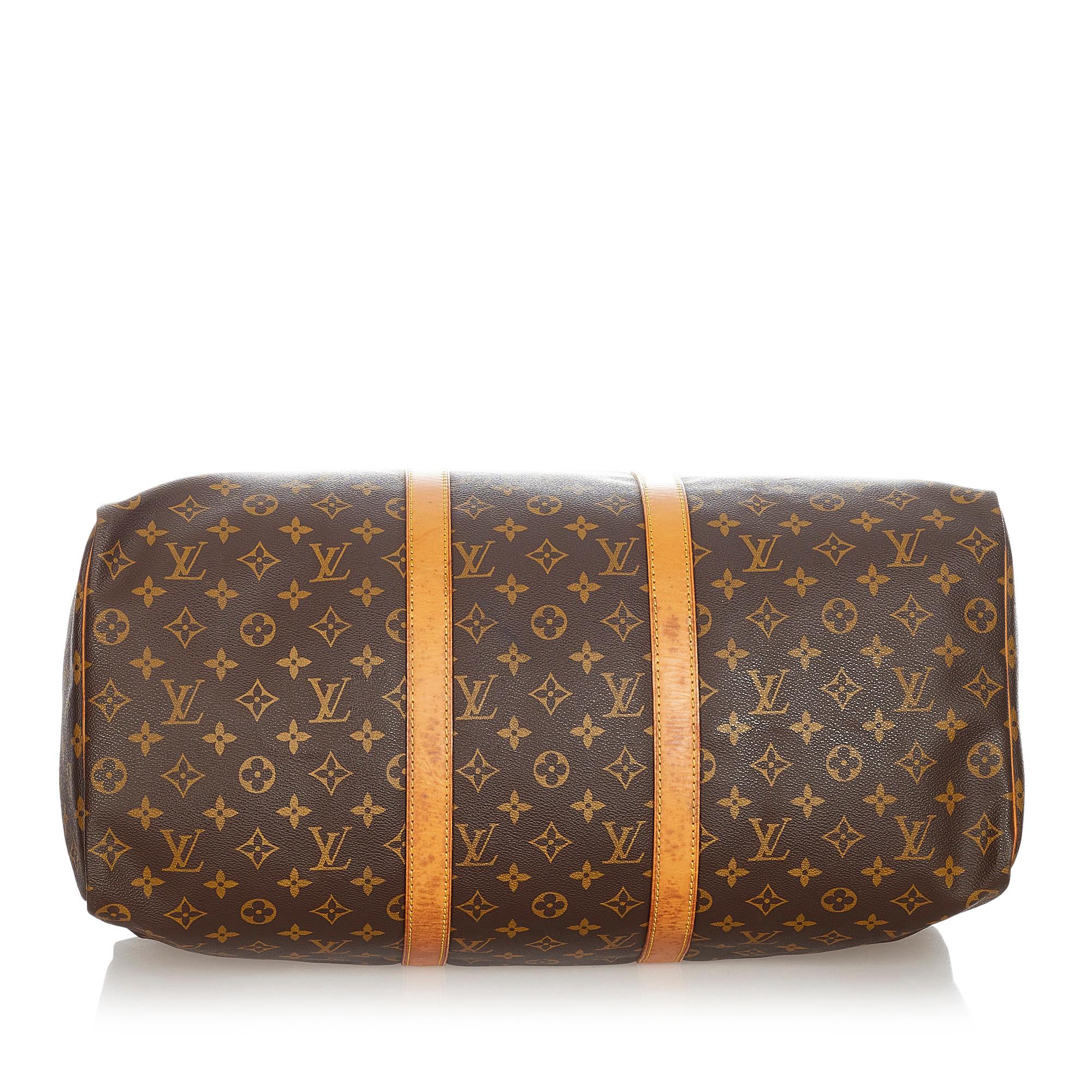 Louis Vuitton Monogram Keepall 50 (SHG-23184)