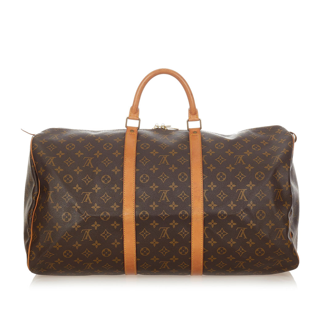 Louis Vuitton Monogram Keepall 55 (SHG-25417)