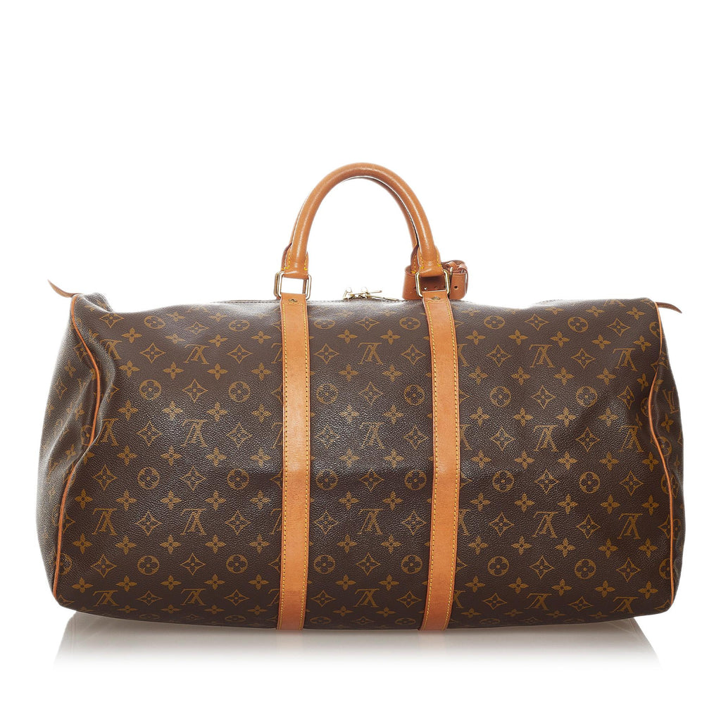 Louis Vuitton Monogram Keepall 55 (SHG-27492)