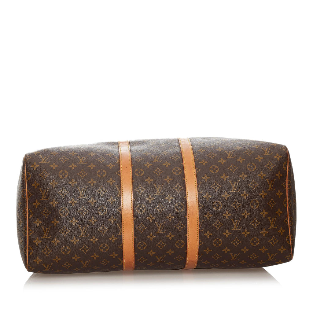 Louis Vuitton Monogram Keepall 55 (SHG-27492)