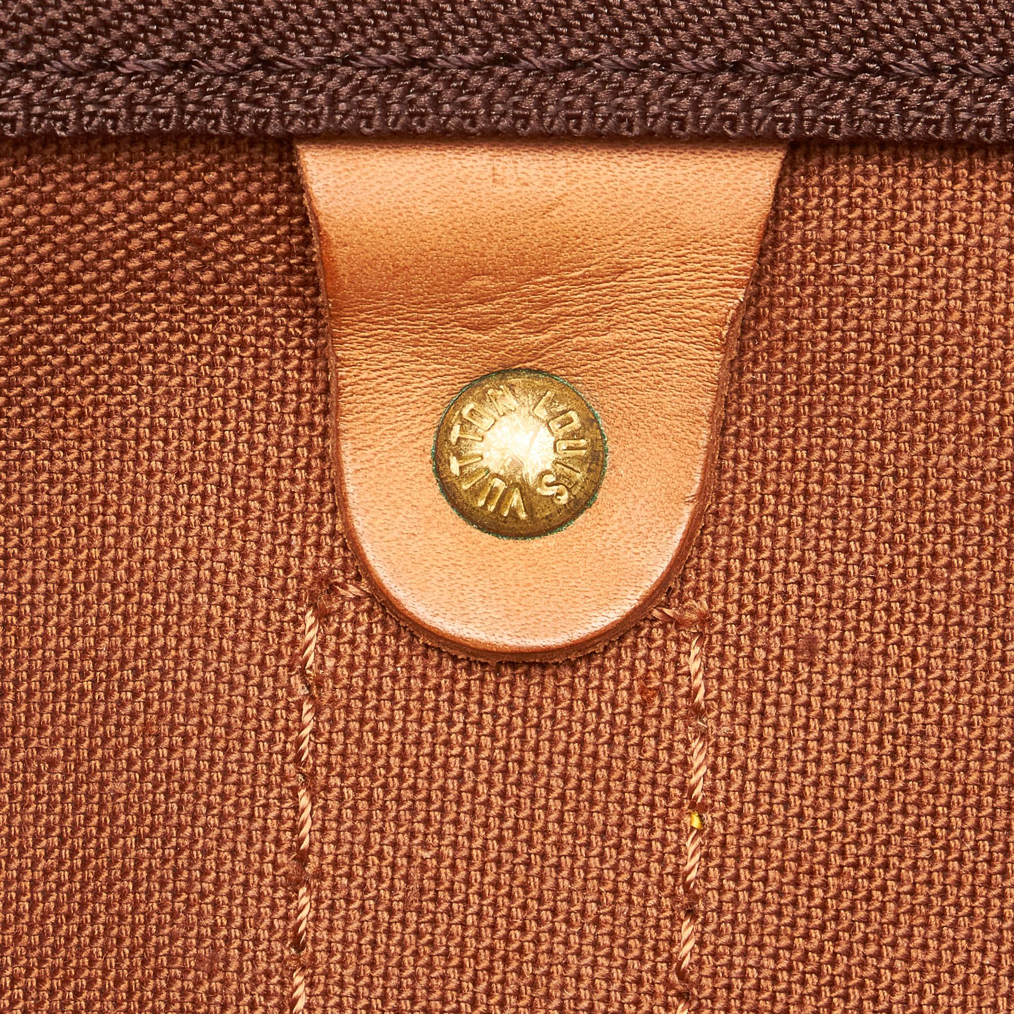 Louis Vuitton Monogram Keepall 55 (SHG-27492)