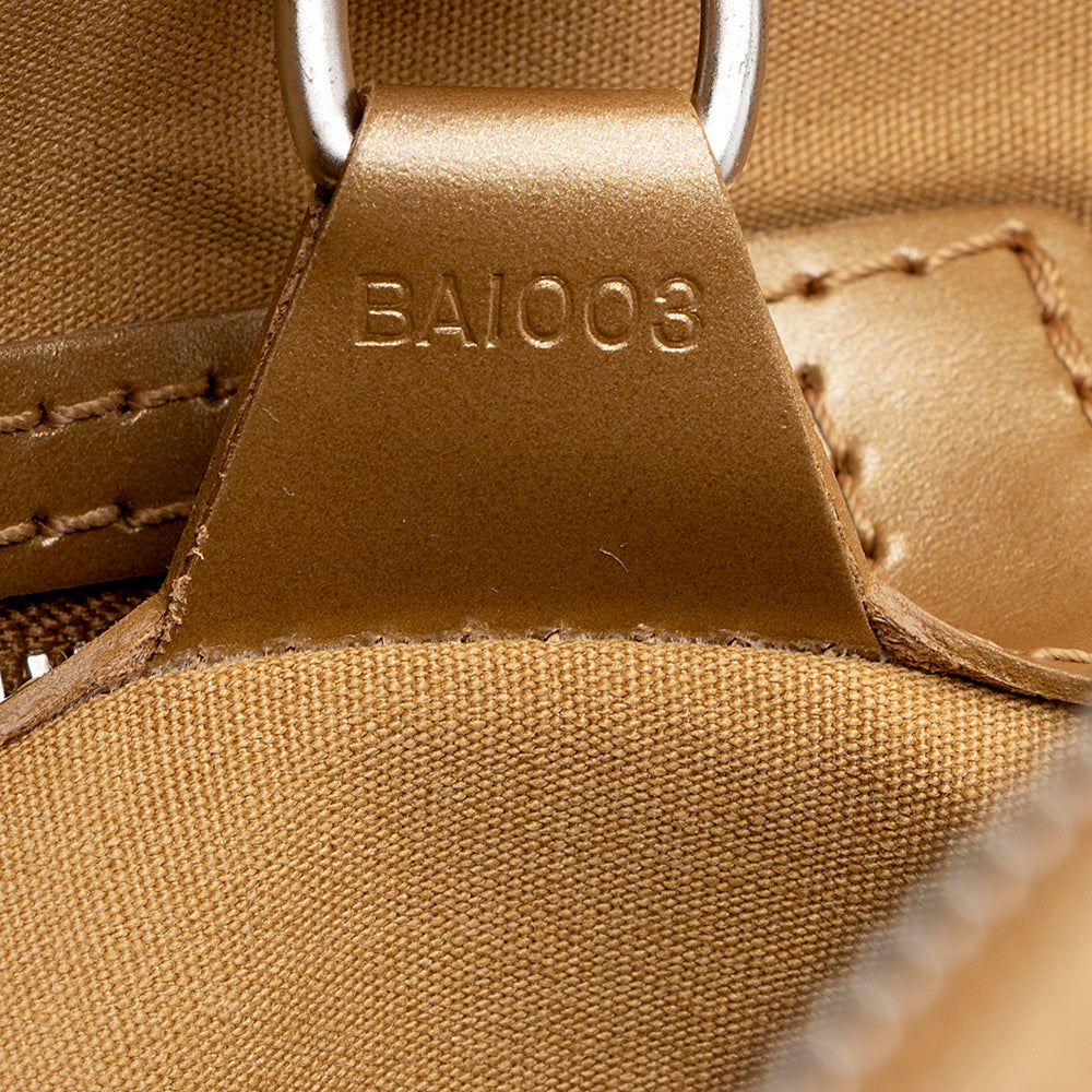 Louis Vuitton Monogram Mat Malden Satchel (SHF-15967)