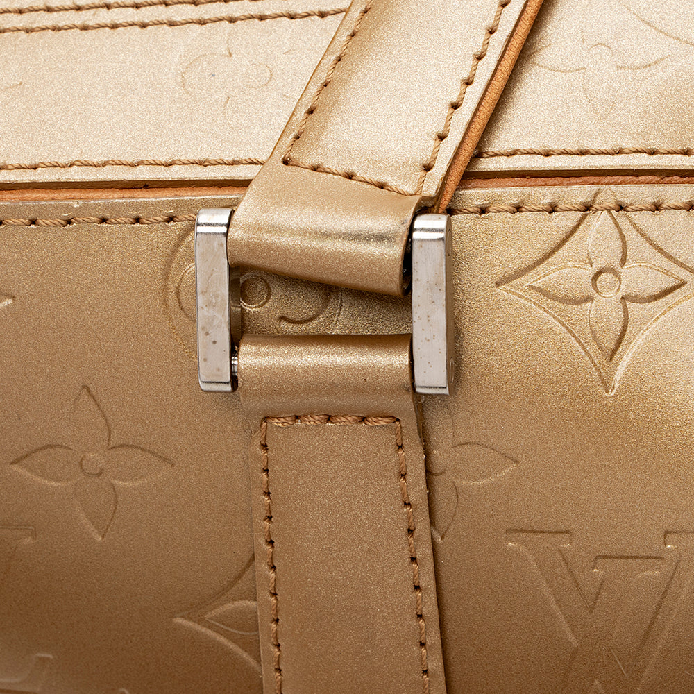 Louis Vuitton Monogram Mat Malden Satchel (SHF-15967)