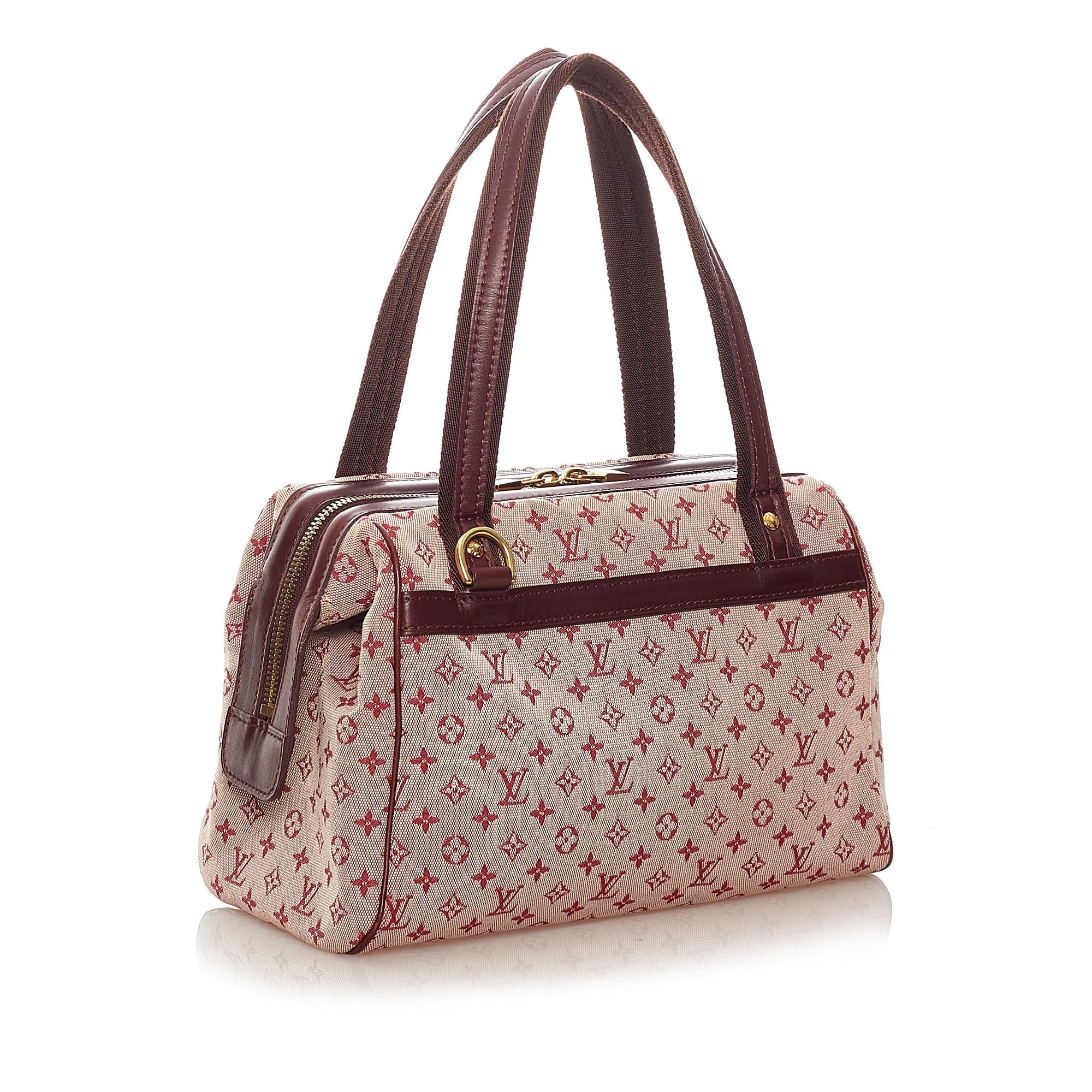 Louis Vuitton Monogram Mini Lin Josephine PM (SHG-27340)
