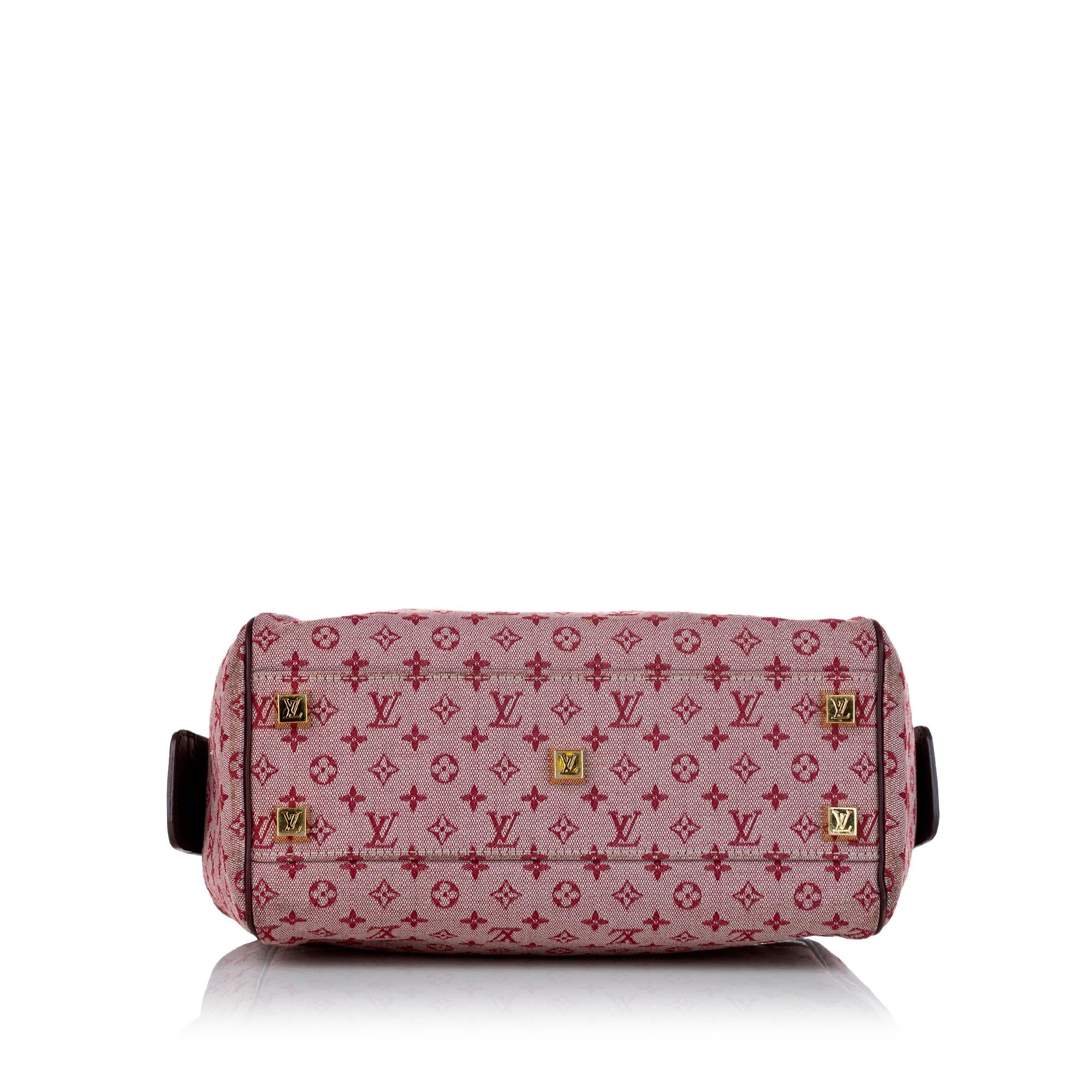 Louis Vuitton Monogram Mini Lin Josephine PM (SHG-27605)