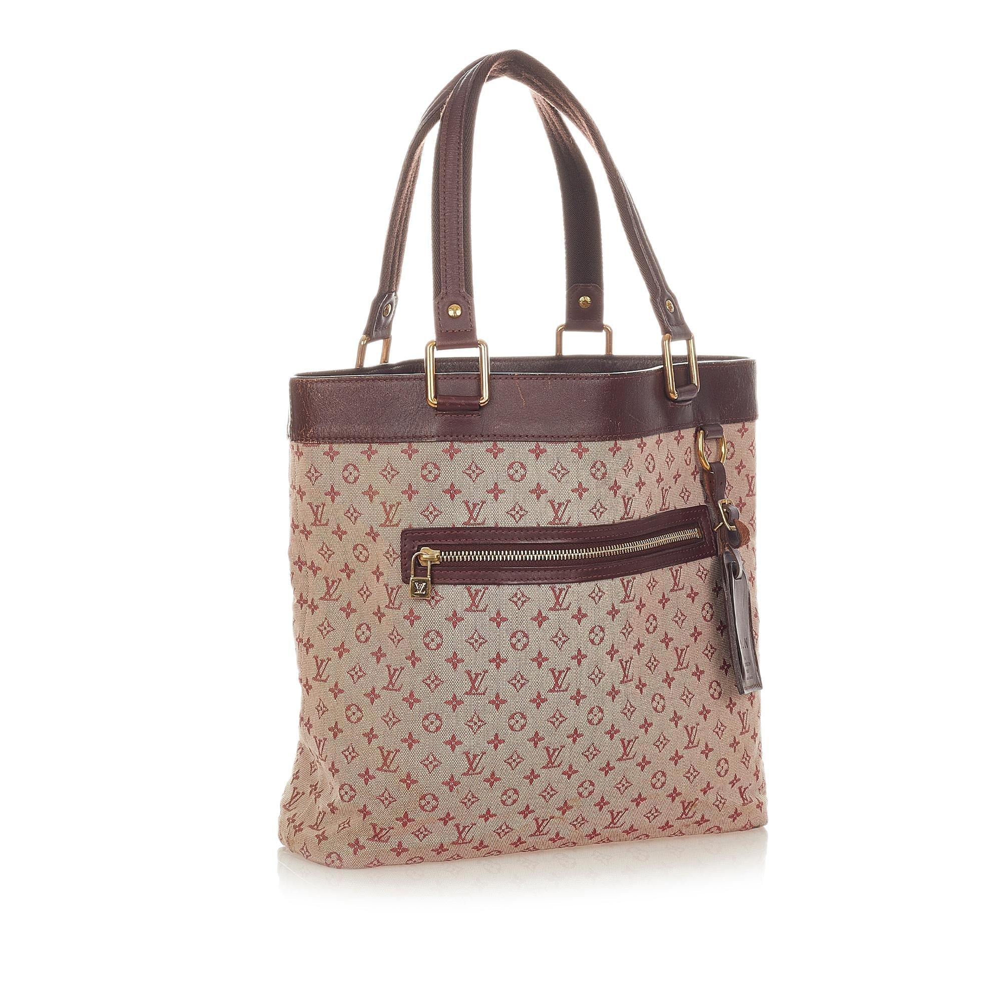 Louis Vuitton Monogram Mini Lin Lucille GM (SHG-26283)