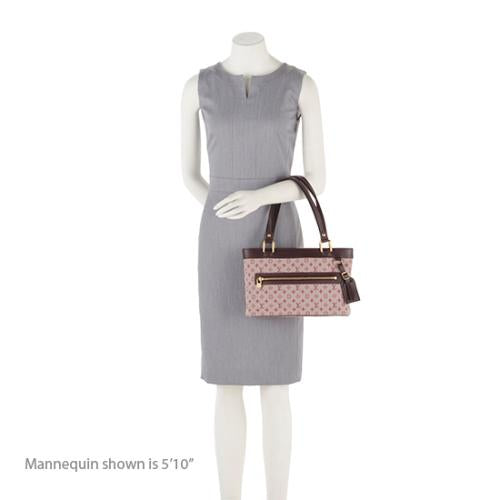 Louis Vuitton Monogram Mini Lin Lucille PM Tote (SHF-15075)