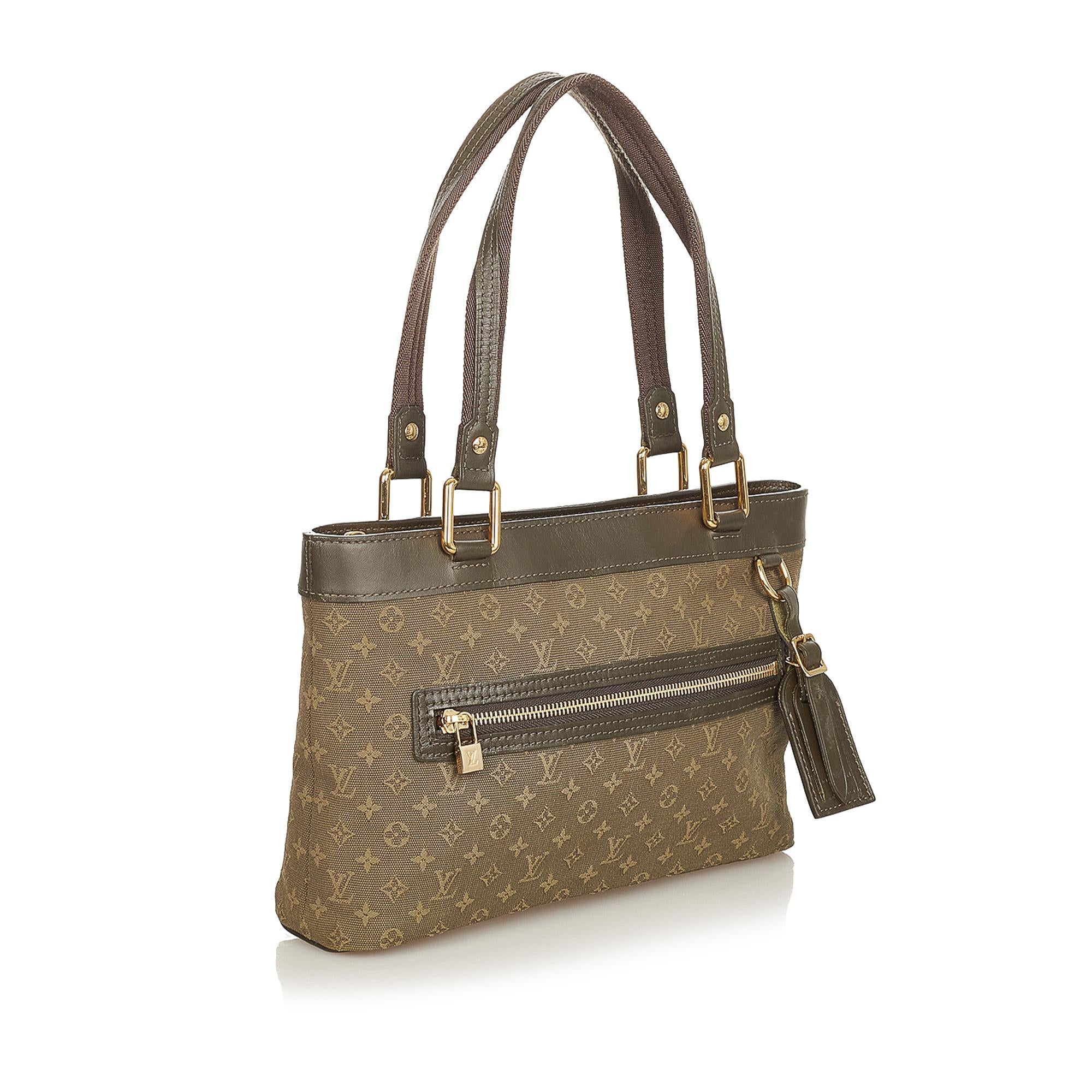 Louis Vuitton Monogram Mini Lin Lucille PM (SHG-26499)