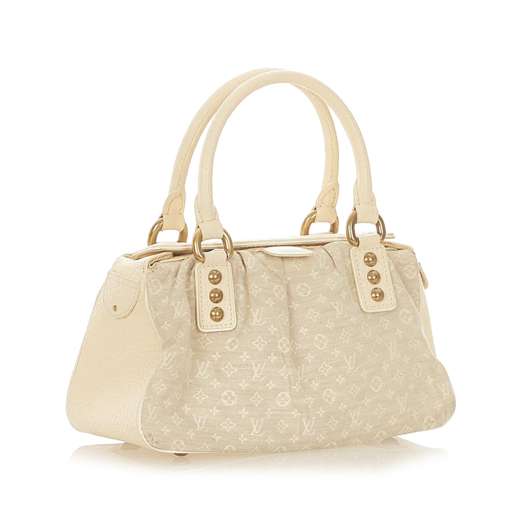 Louis Vuitton Monogram Mini Lin Trapeze PM (SHG-19964)
