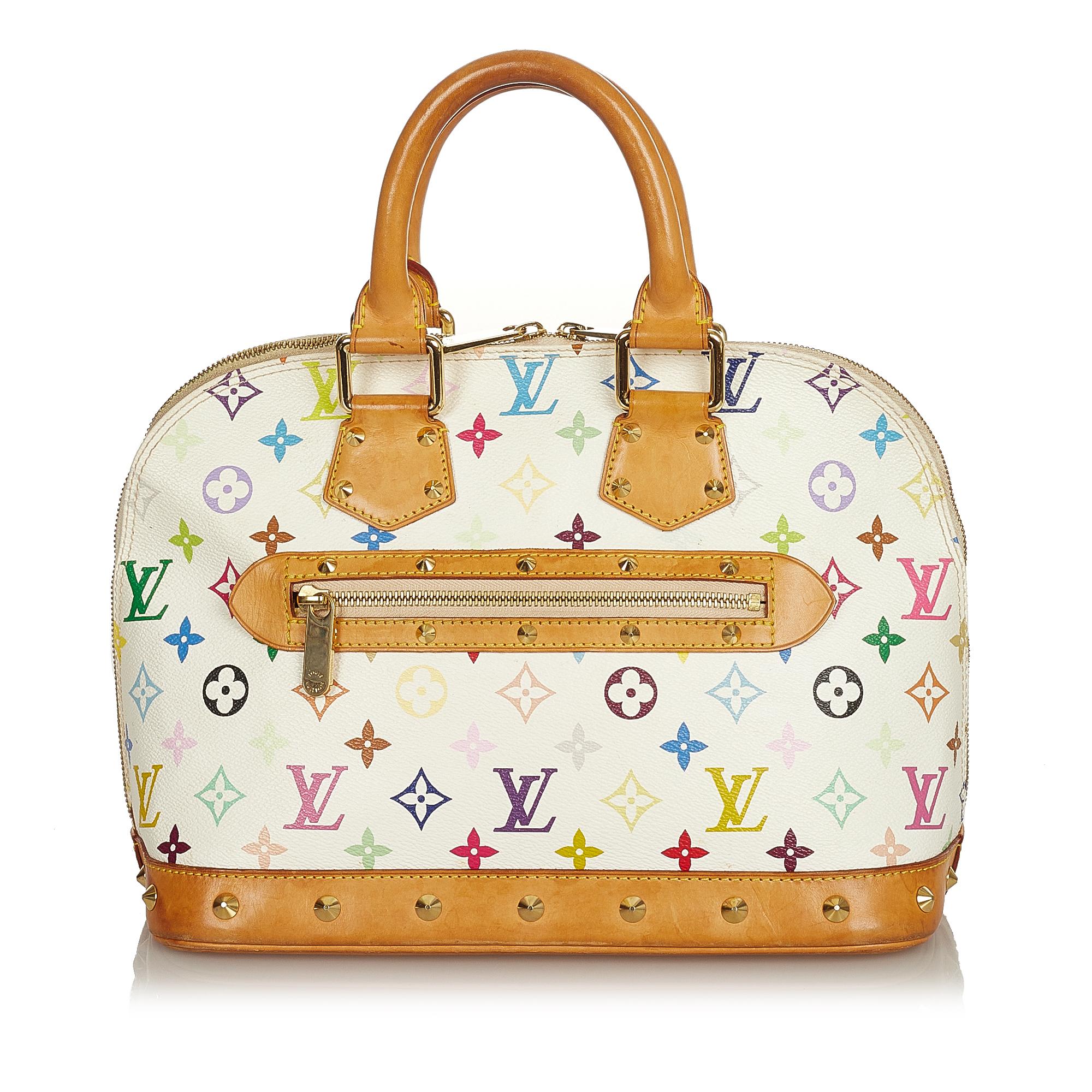Louis Vuitton Monogram Multicolore Alma PM (SHG-25515)