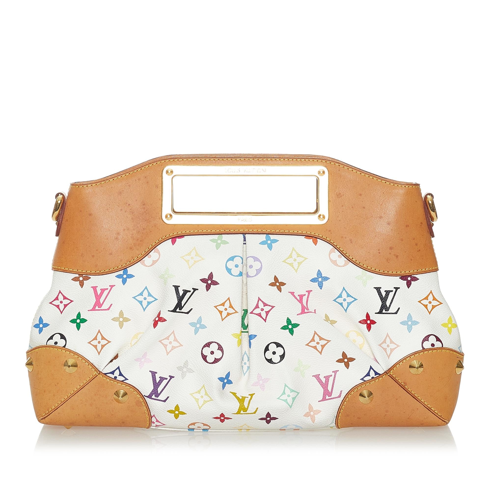 Louis Vuitton Monogram Multicolore Judy MM (SHG-28163)
