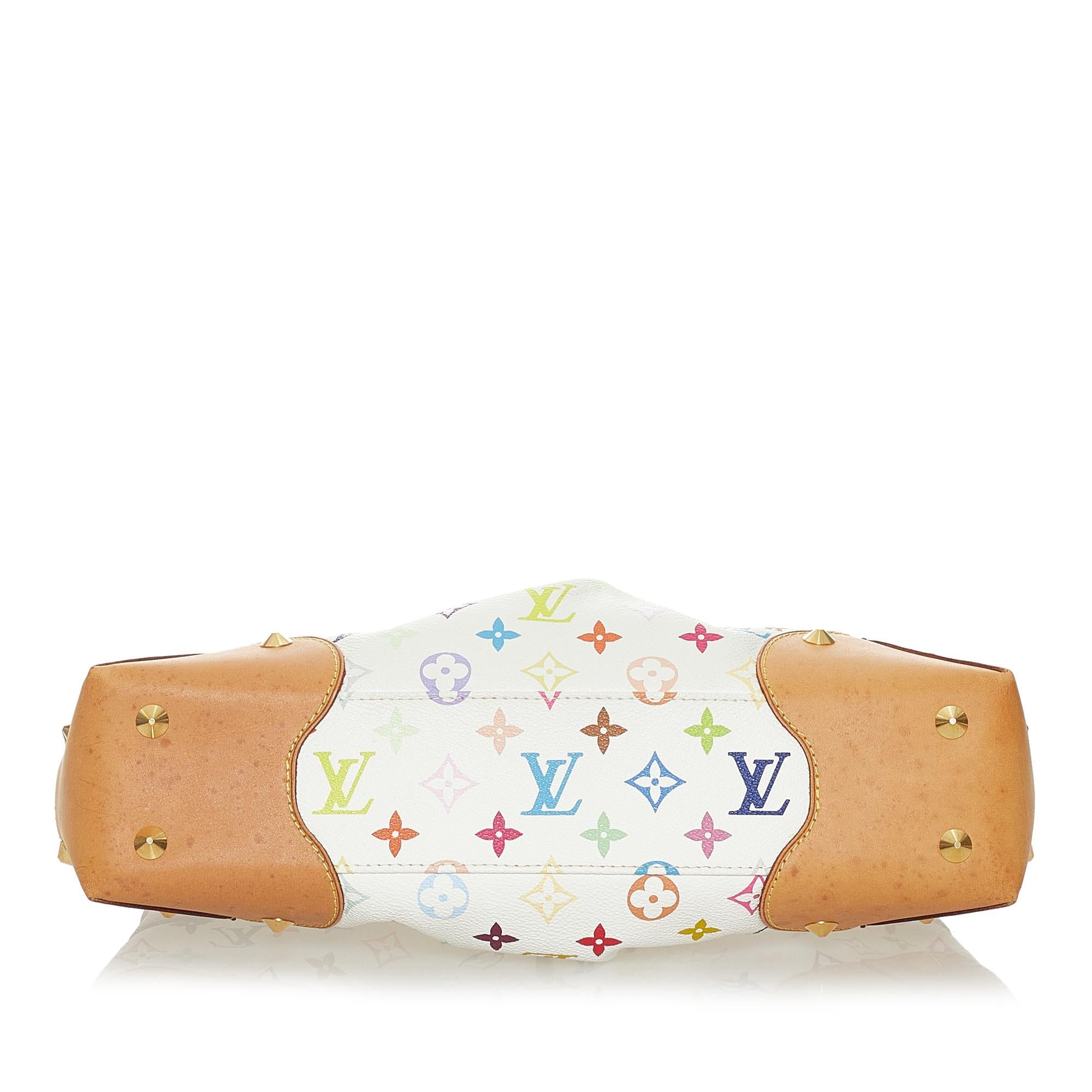 Louis Vuitton Monogram Multicolore Judy MM (SHG-28163)