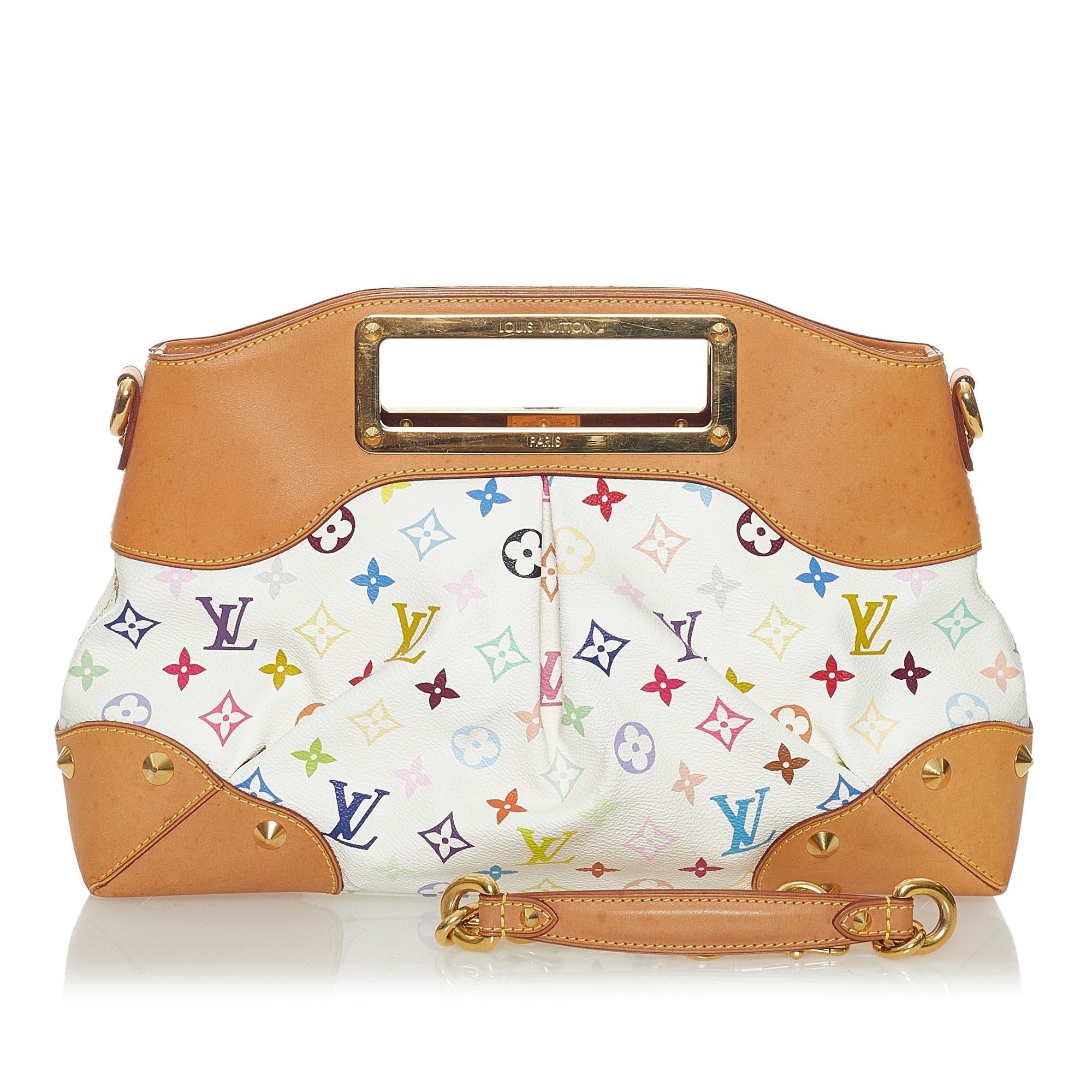 Louis Vuitton Monogram Multicolore Judy MM (SHG-28163)
