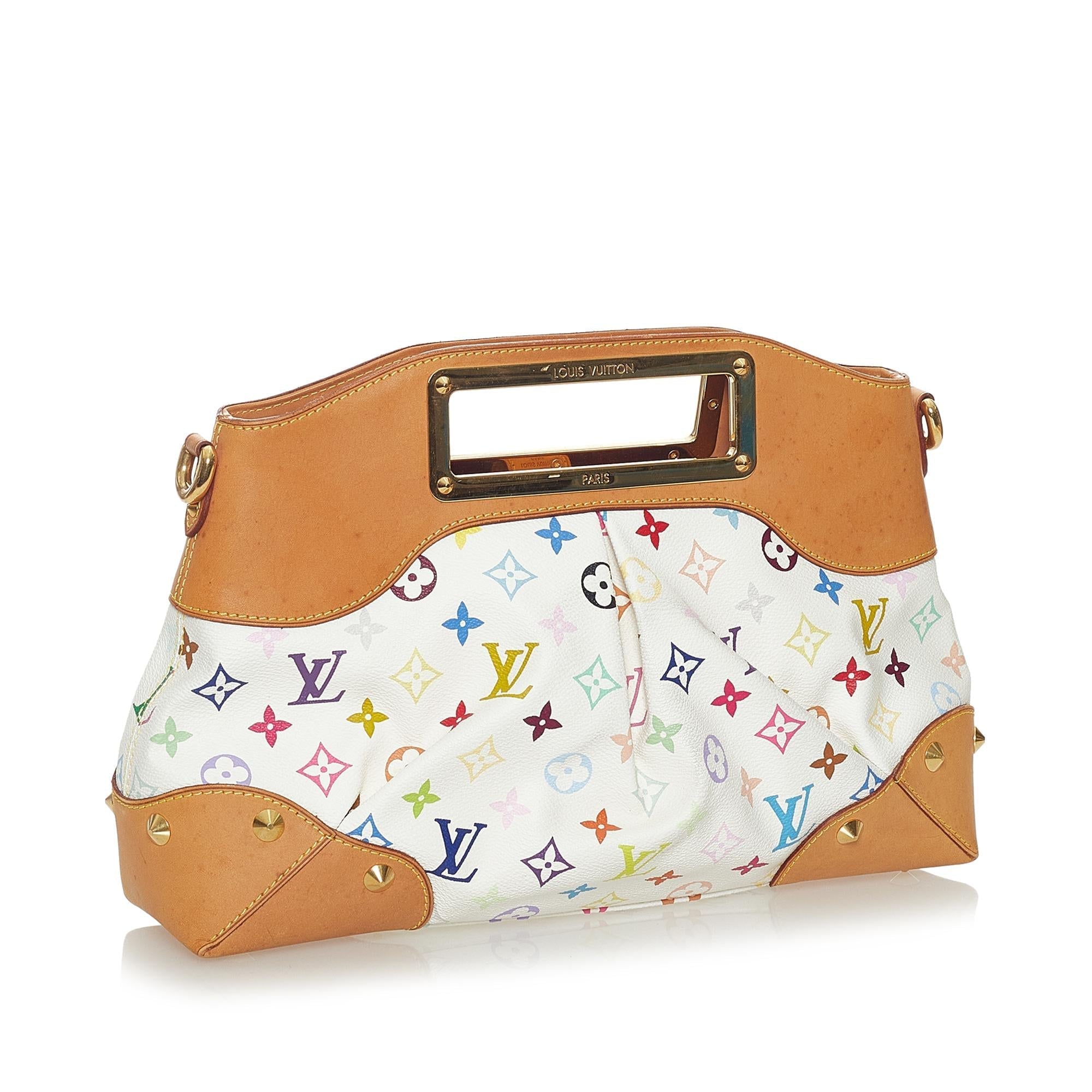 Louis Vuitton Monogram Multicolore Judy MM (SHG-28163)