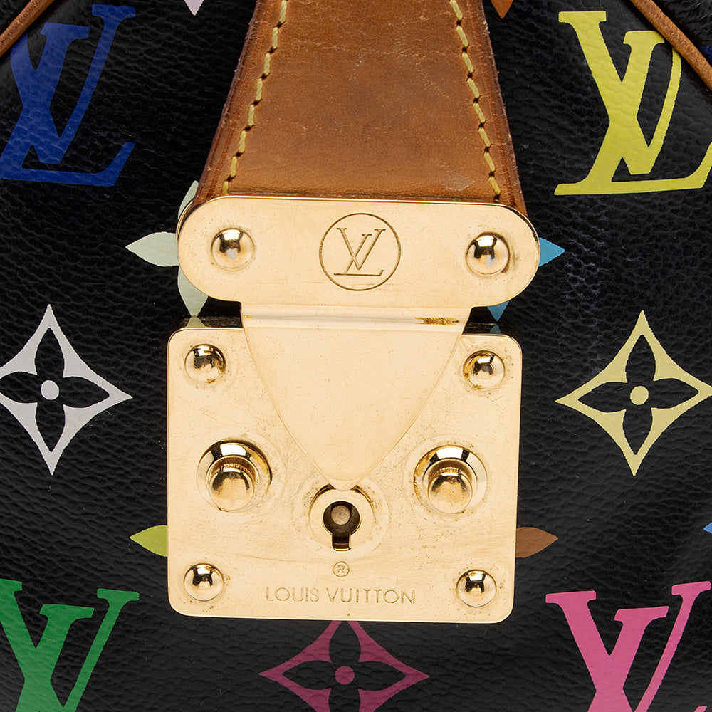 Louis Vuitton Monogram Multicolore Speedy 30 Satchel (SHF-18284)