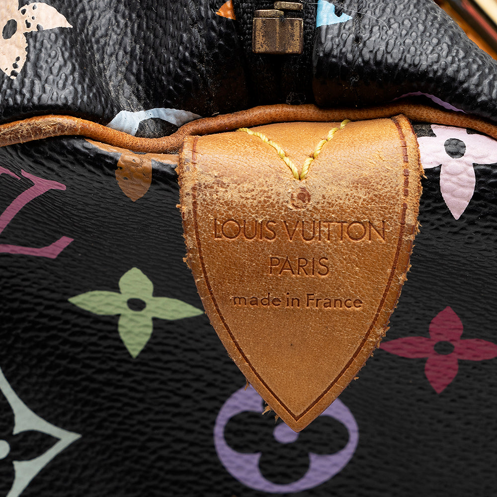 Louis Vuitton Monogram Multicolore Speedy 30 Satchel (SHF-18284)