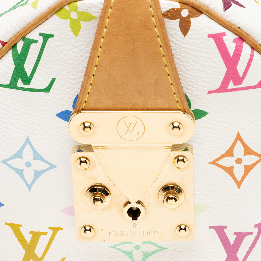 Louis Vuitton Monogram Multicolore Speedy 30 Satchel (SHF-18302)