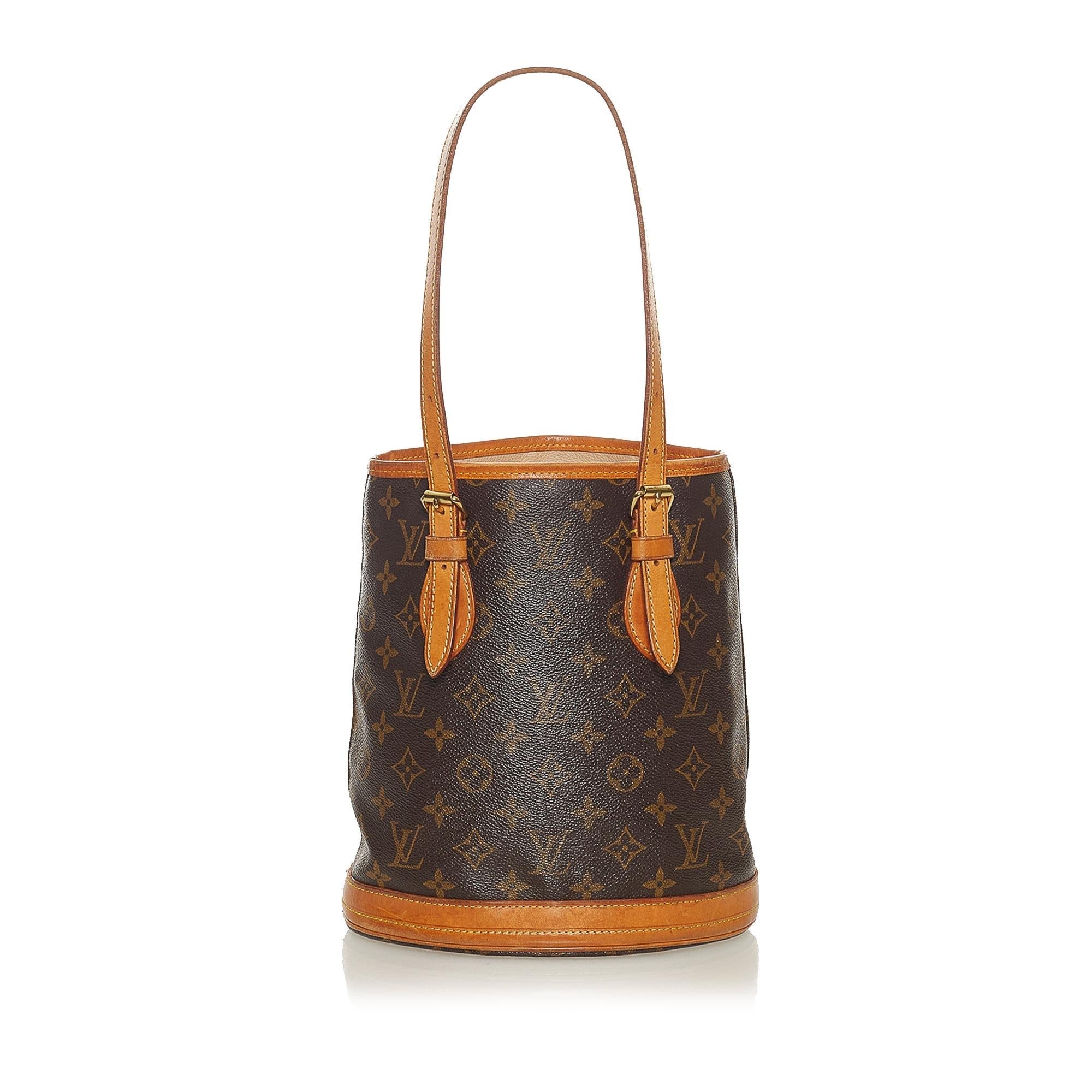 Louis Vuitton Monogram Petit Bucket (SHG-27760)