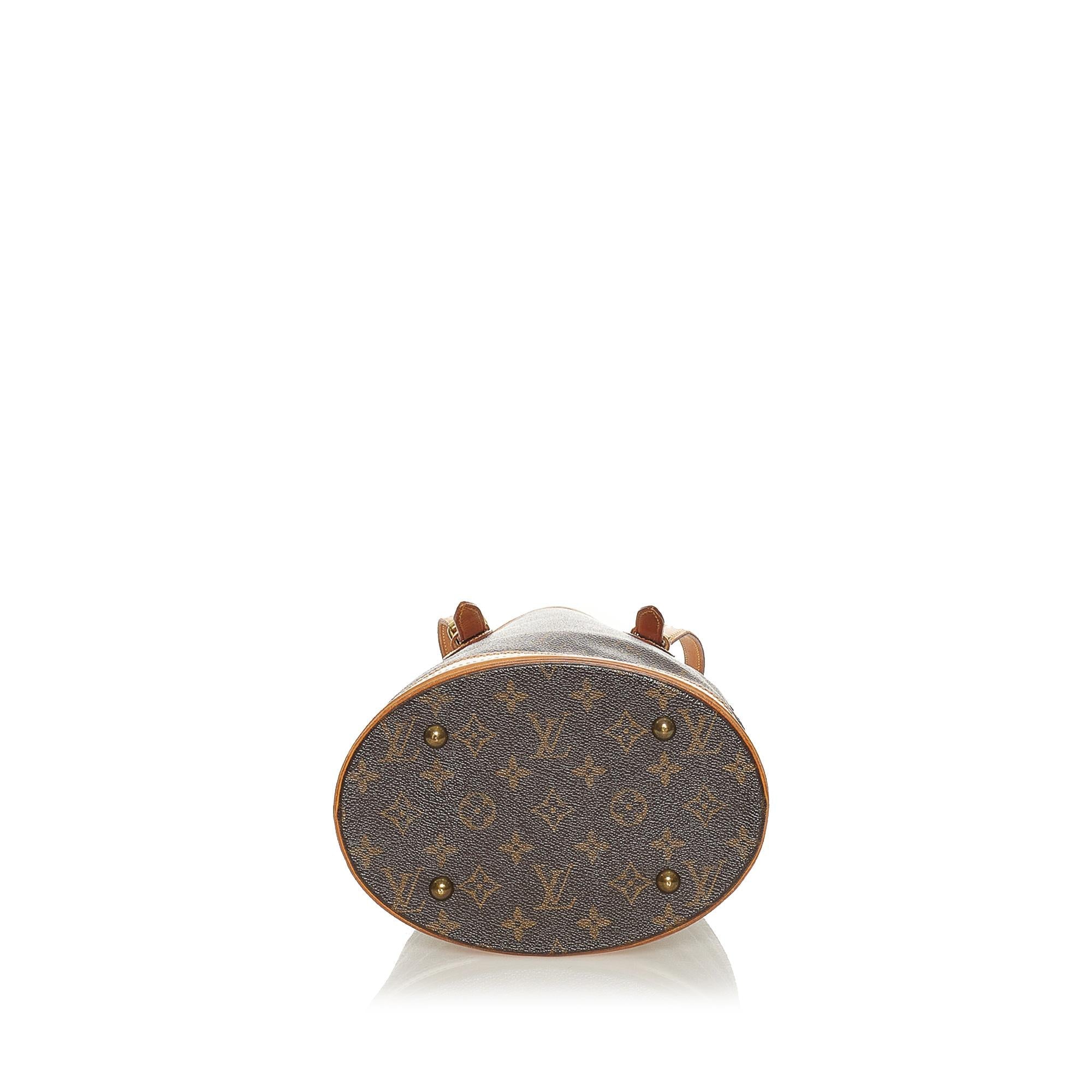Louis Vuitton Monogram Petit Bucket (SHG-27760)