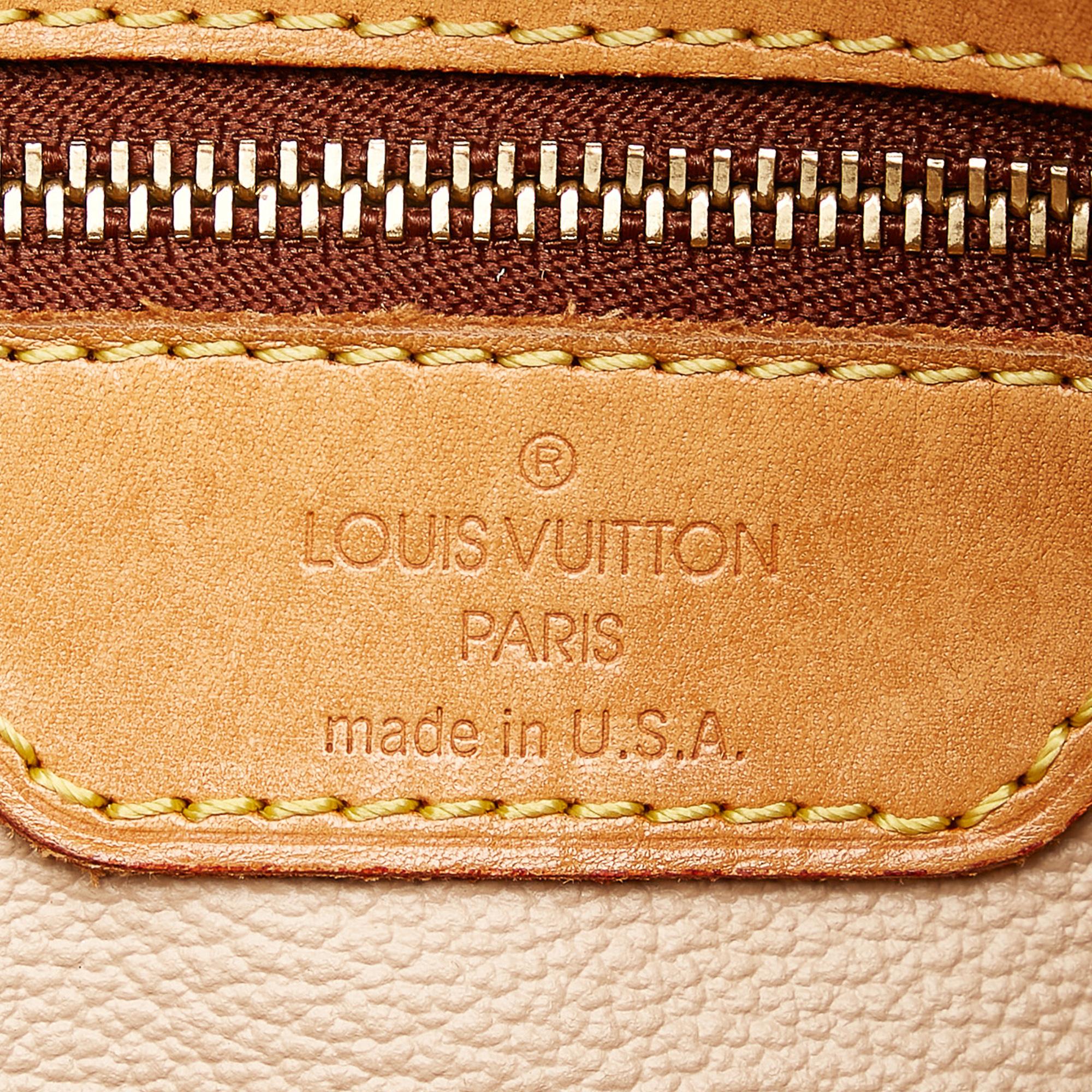 Louis Vuitton Monogram Petit Bucket (SHG-27760)