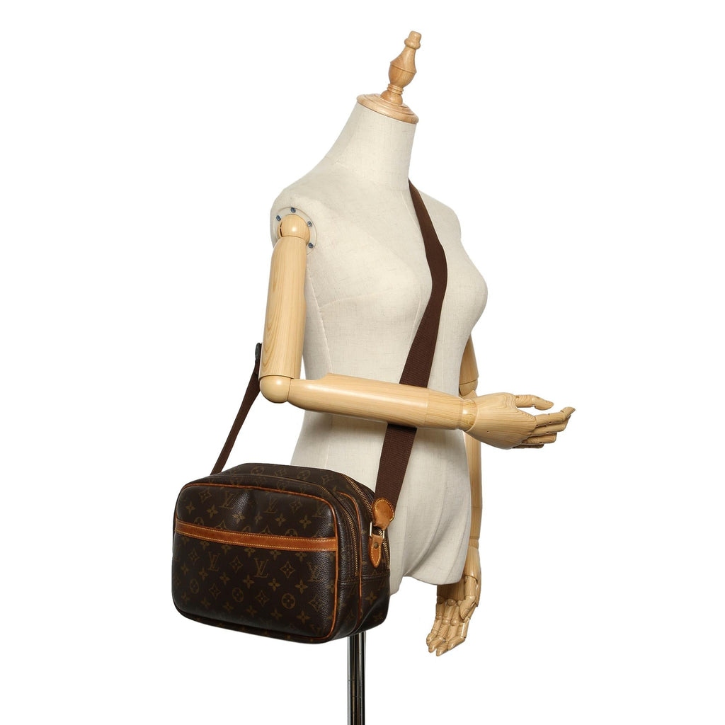 Louis Vuitton Monogram Reporter PM (SHG-27833)