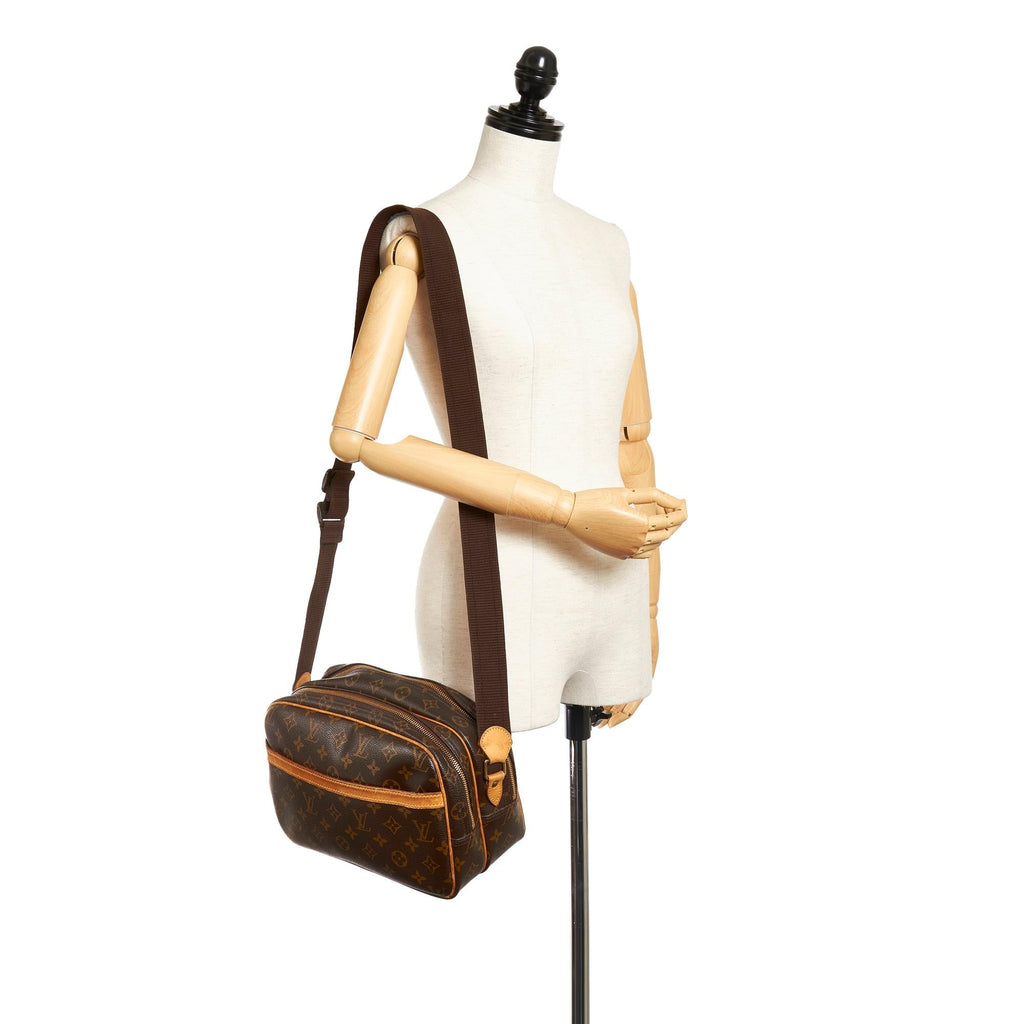 Louis Vuitton Monogram Reporter PM (SHG-27878)