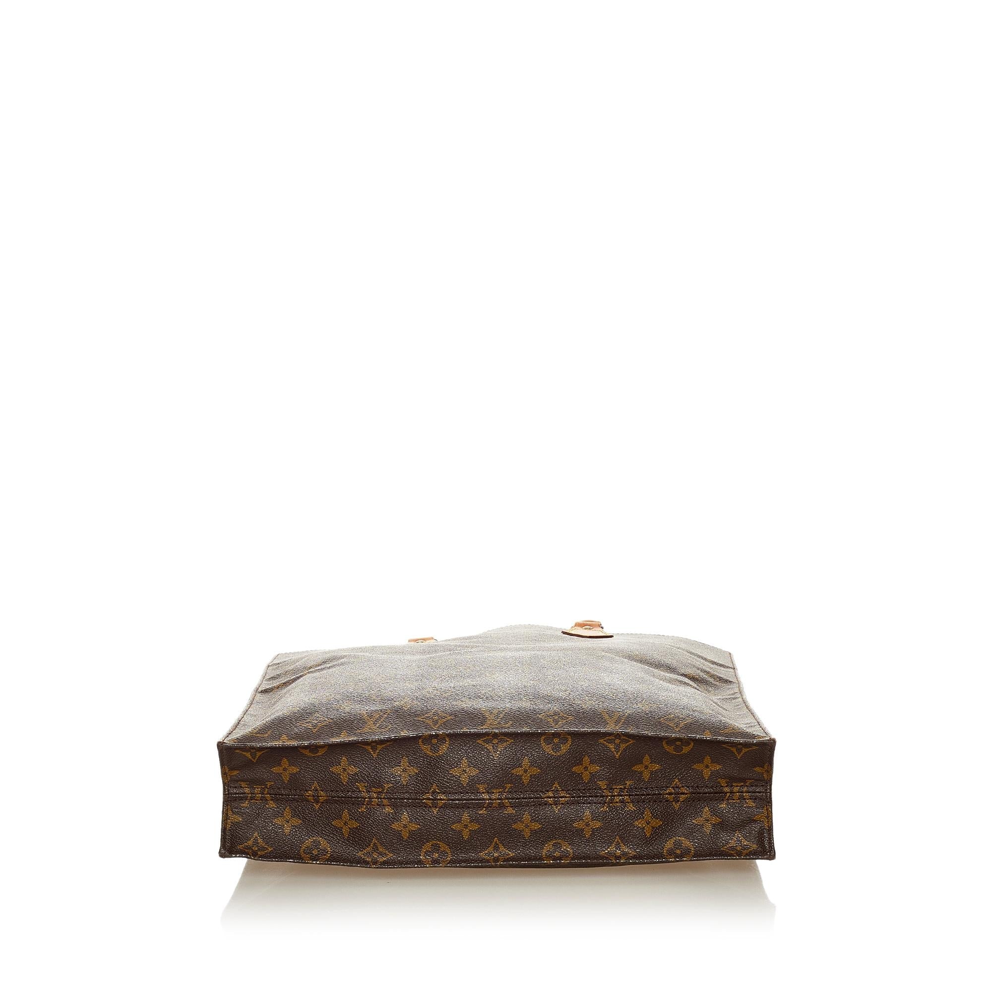 Louis Vuitton Monogram Sac Plat (SHG-27809)