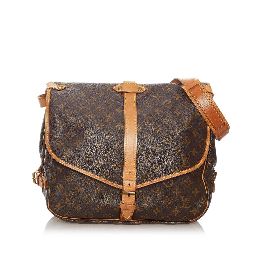 Louis Vuitton Monogram Saumur 35 (SHG-27755)