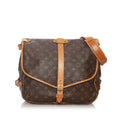 Louis Vuitton Monogram Saumur 35 (SHG-27755)
