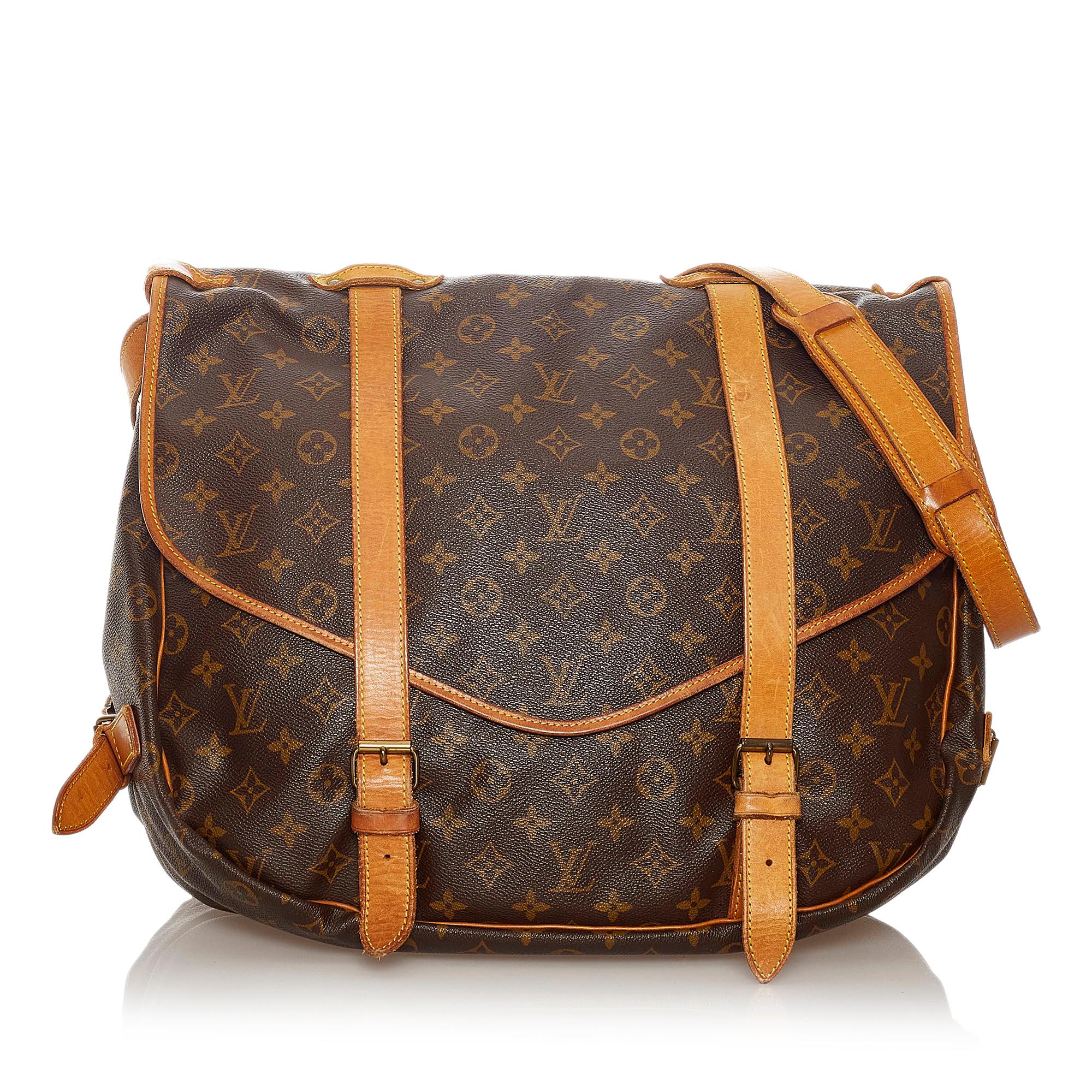 Louis Vuitton Monogram Saumur 43 (SHG-27699)