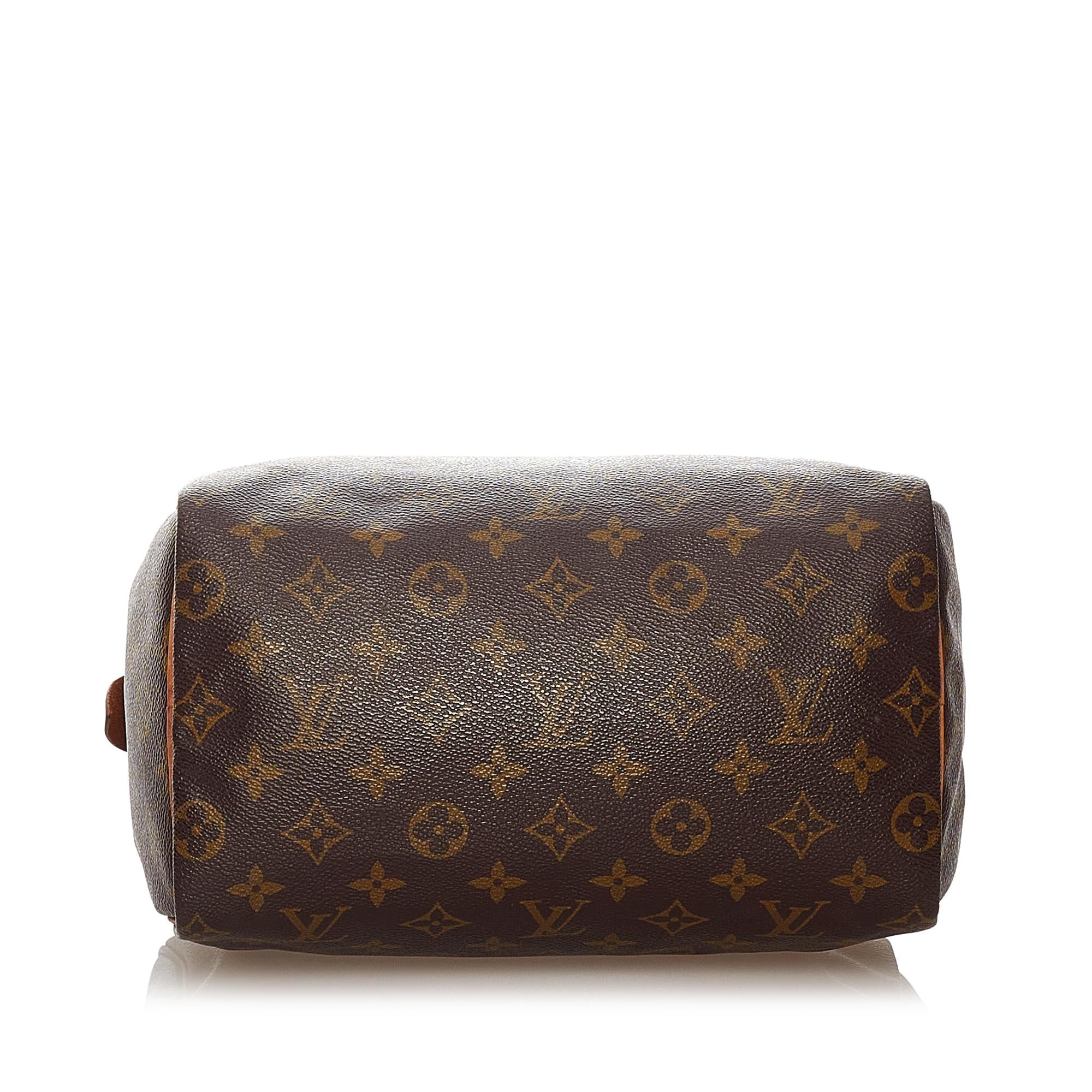 Louis Vuitton Monogram Speedy 25 (SHG-27452)