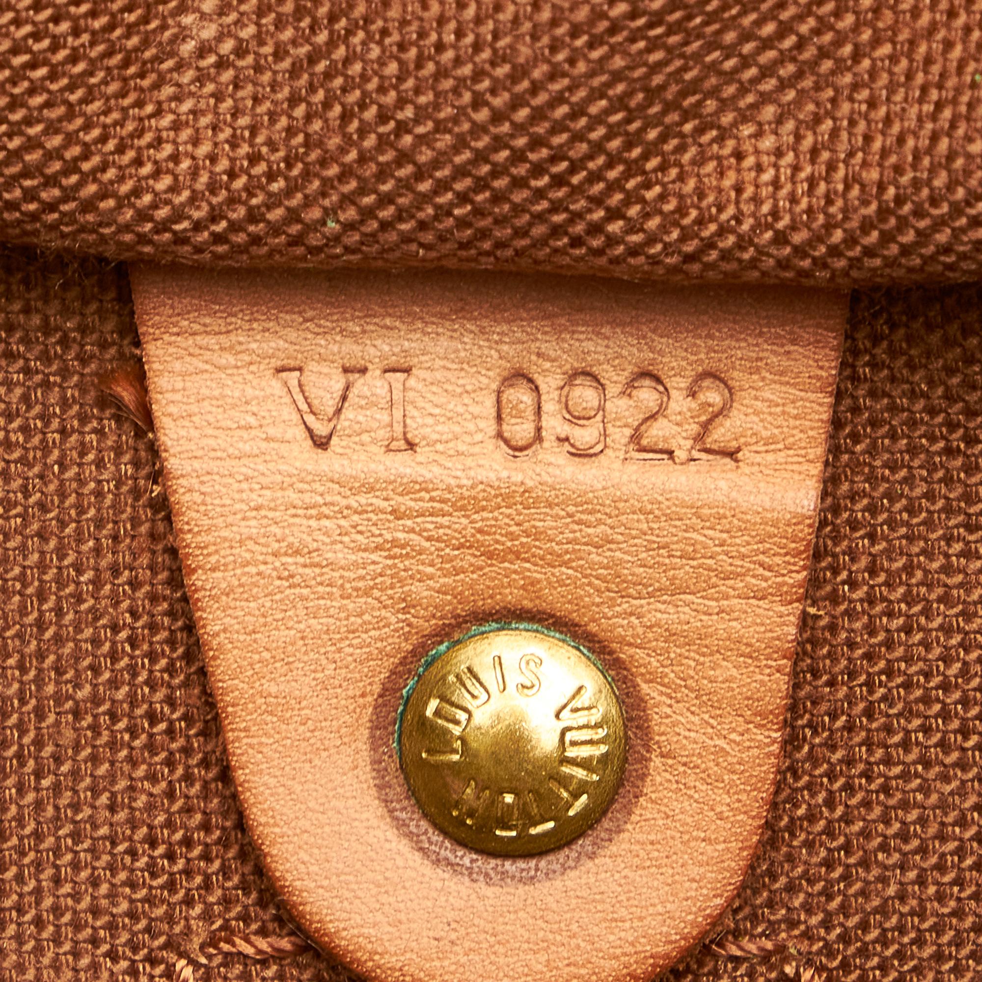 Louis Vuitton Monogram Speedy 25 (SHG-27452)