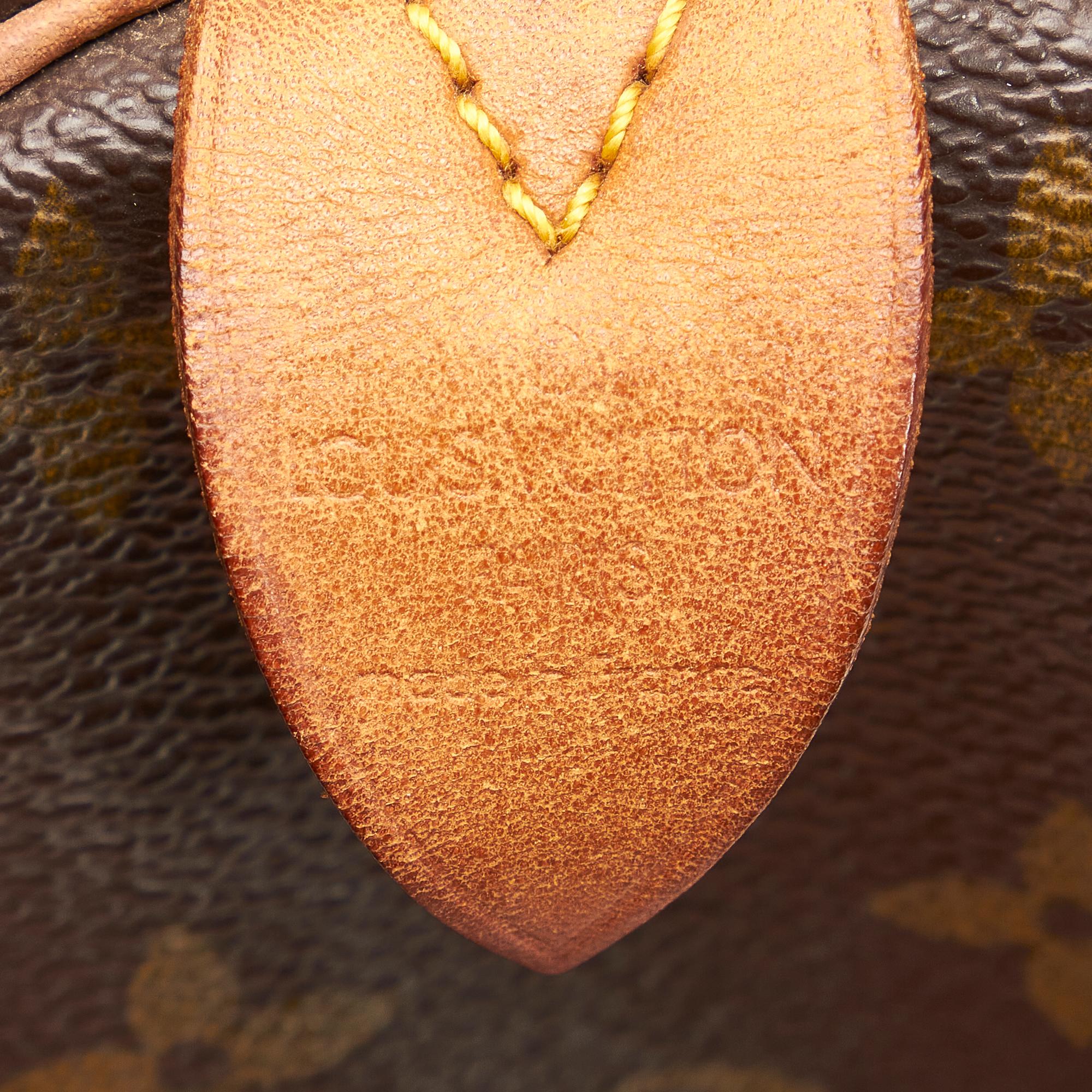 Louis Vuitton Monogram Speedy 25 (SHG-27452)