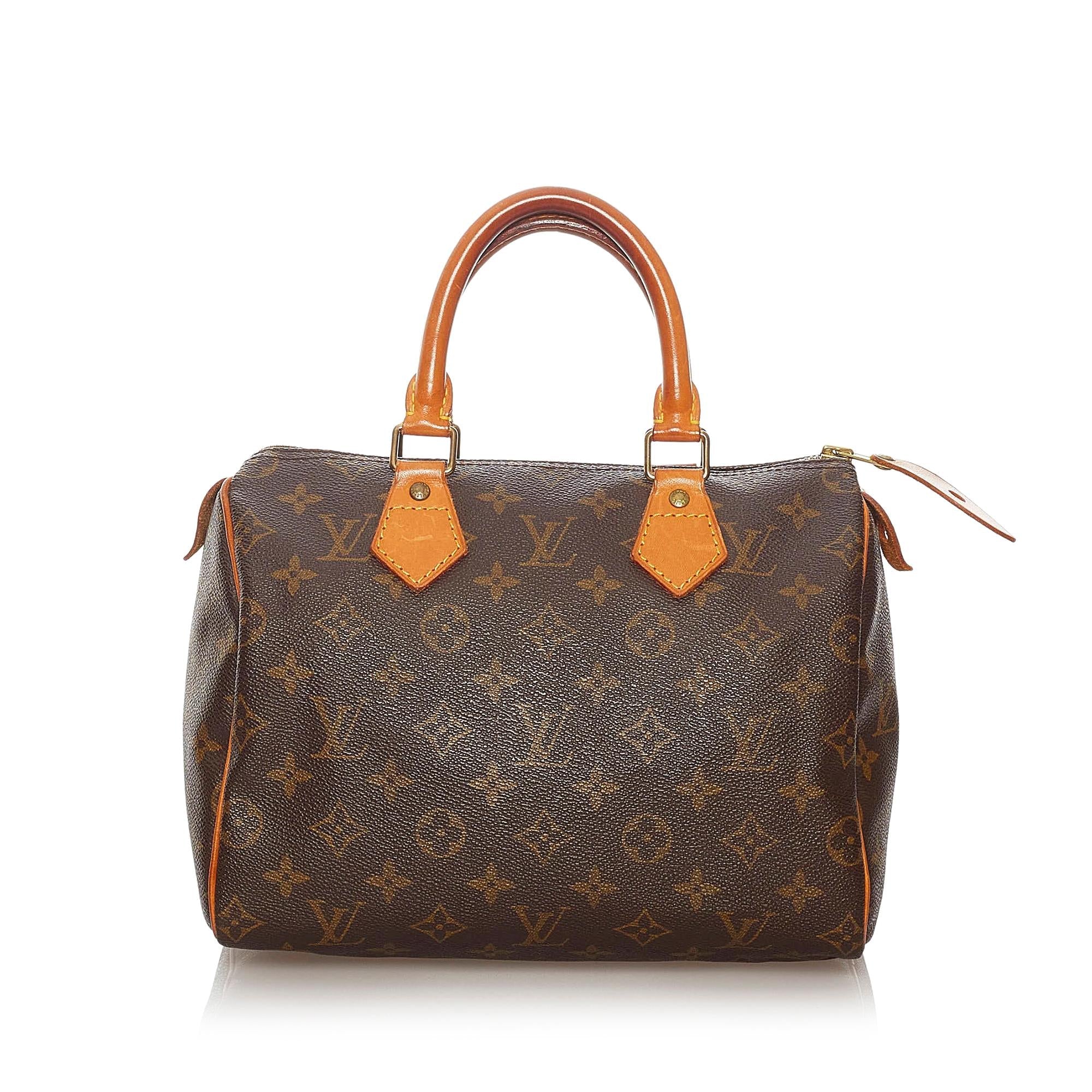 Louis Vuitton Monogram Speedy 25 (SHG-27840)