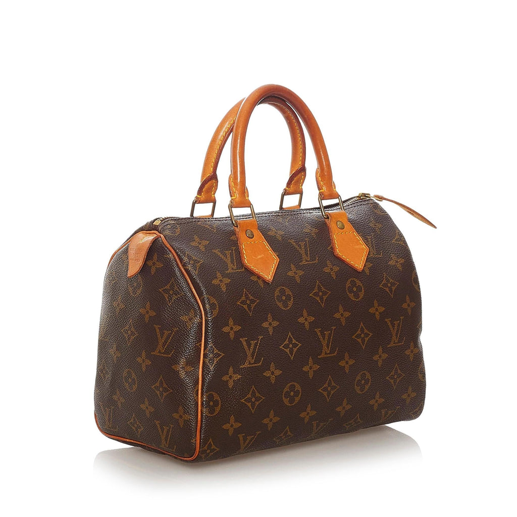 Louis Vuitton Monogram Speedy 25 (SHG-27840)