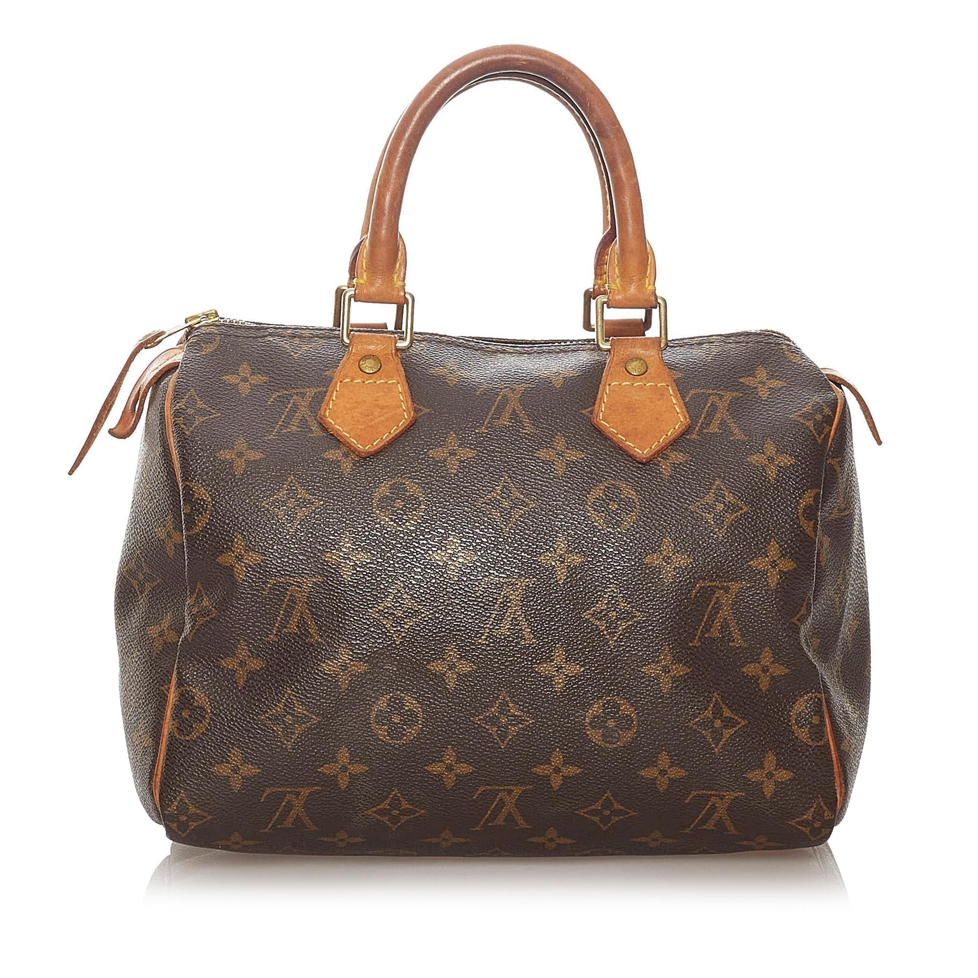 Louis Vuitton Monogram Speedy 25 (SHG-27885)