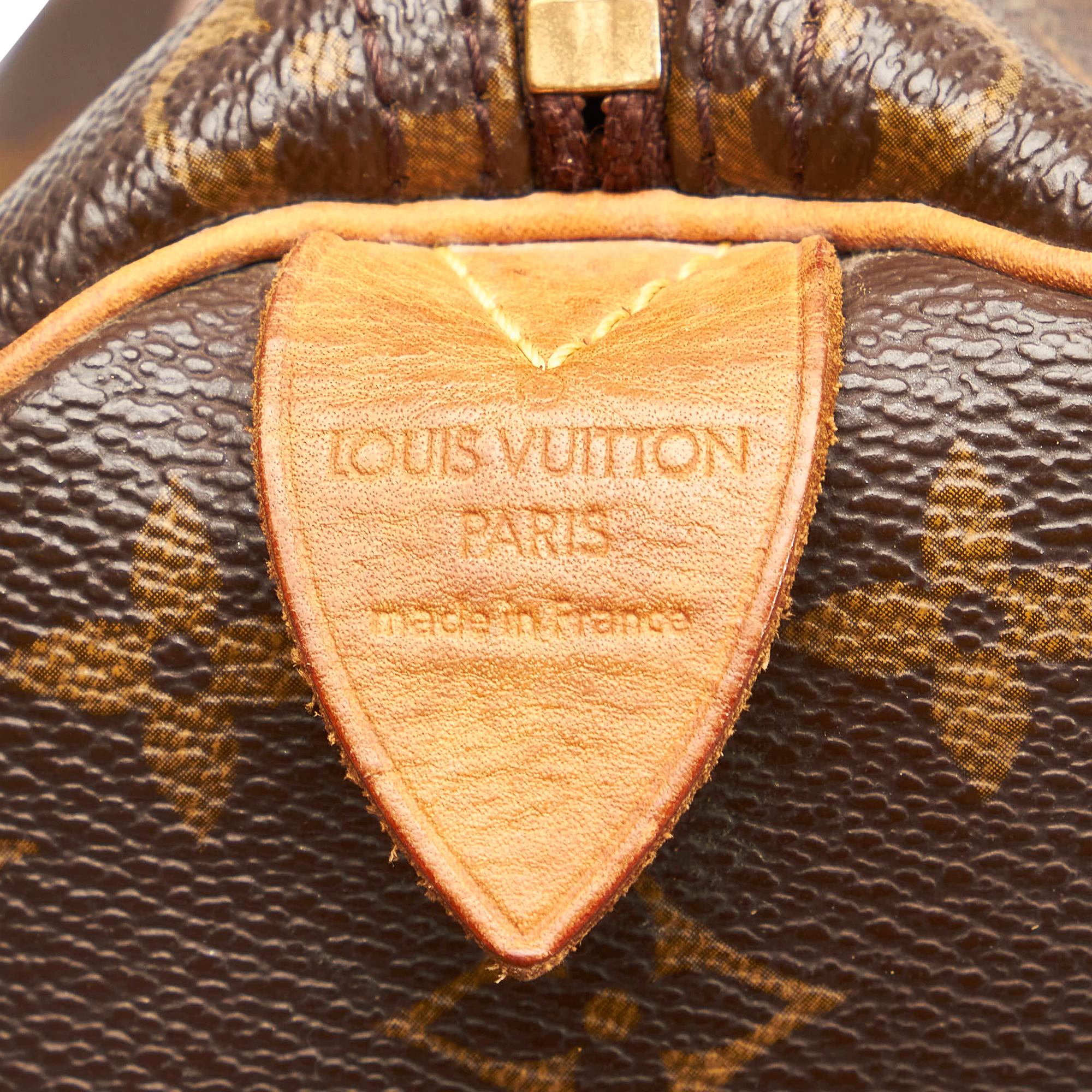 Louis Vuitton Monogram Speedy 25 (SHG-27885)