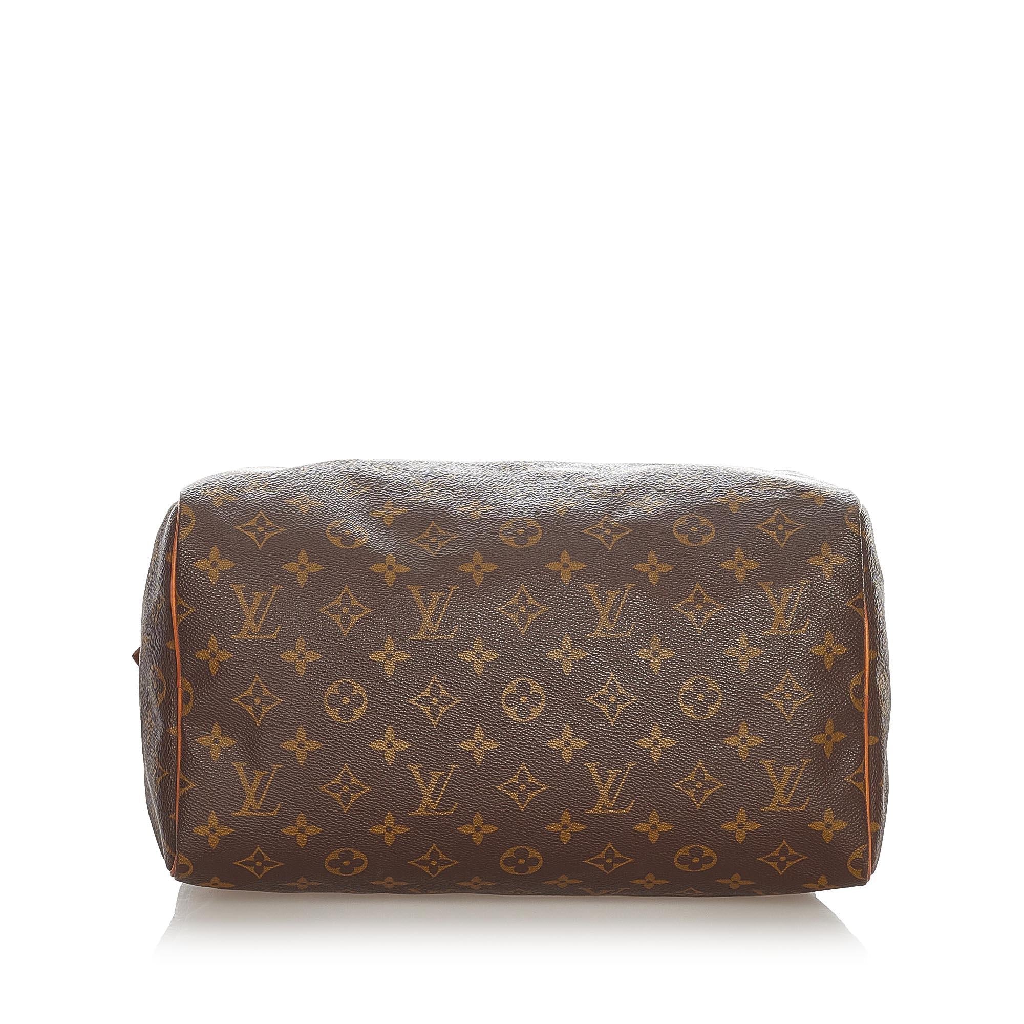 Louis Vuitton Monogram Speedy 30 (SHG-22126)