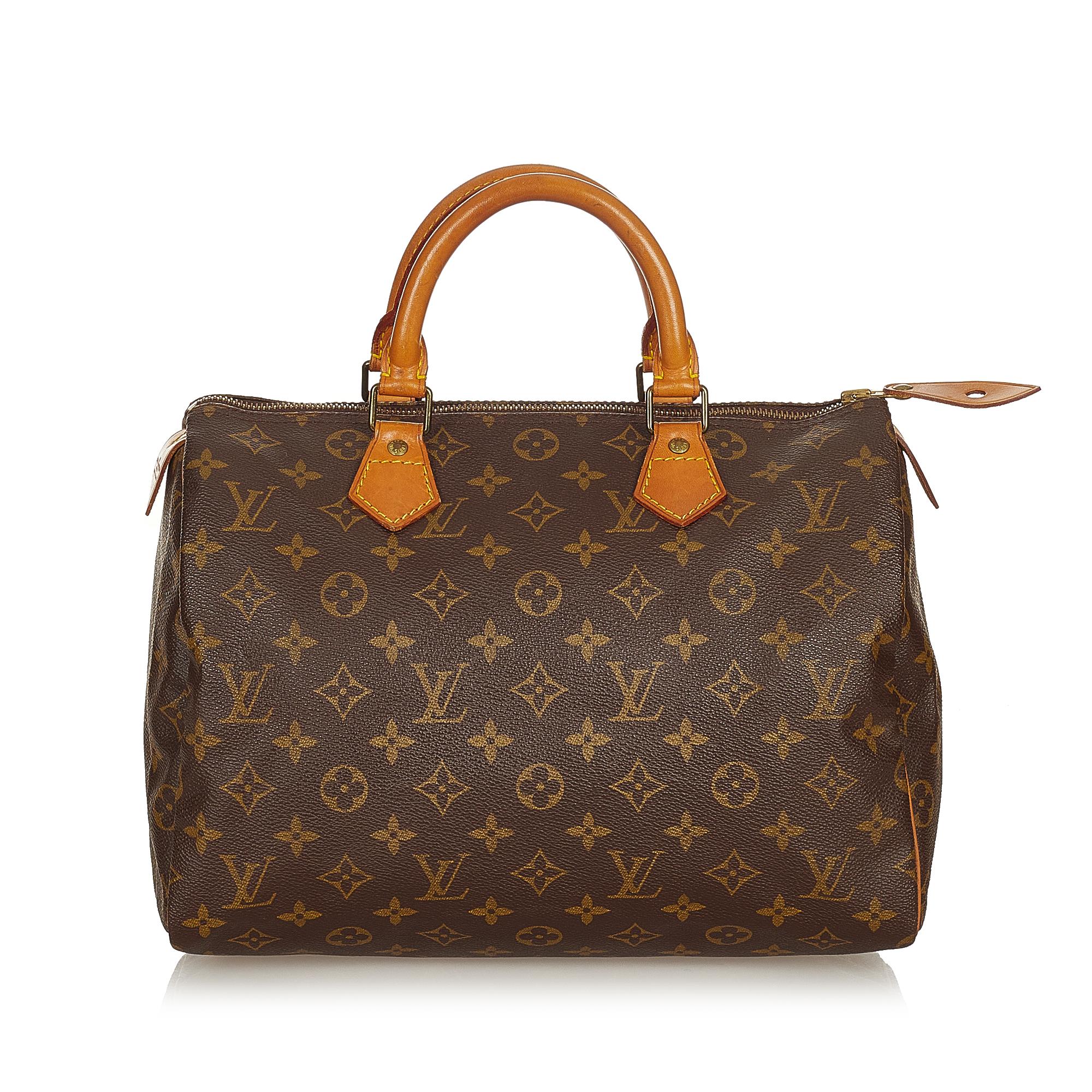 Louis Vuitton Monogram Speedy 30 (SHG-26853)