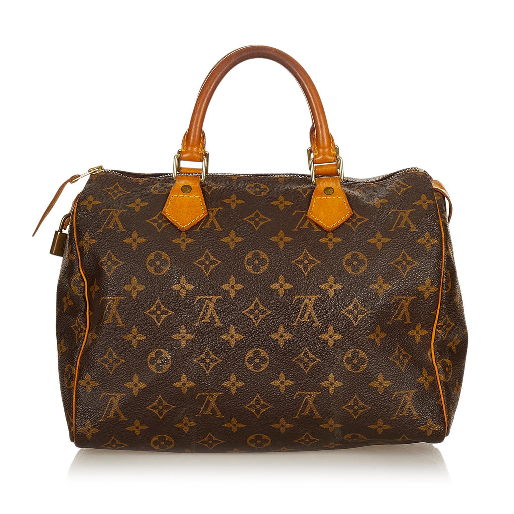 Louis Vuitton Monogram Speedy 30 (SHG-27119)