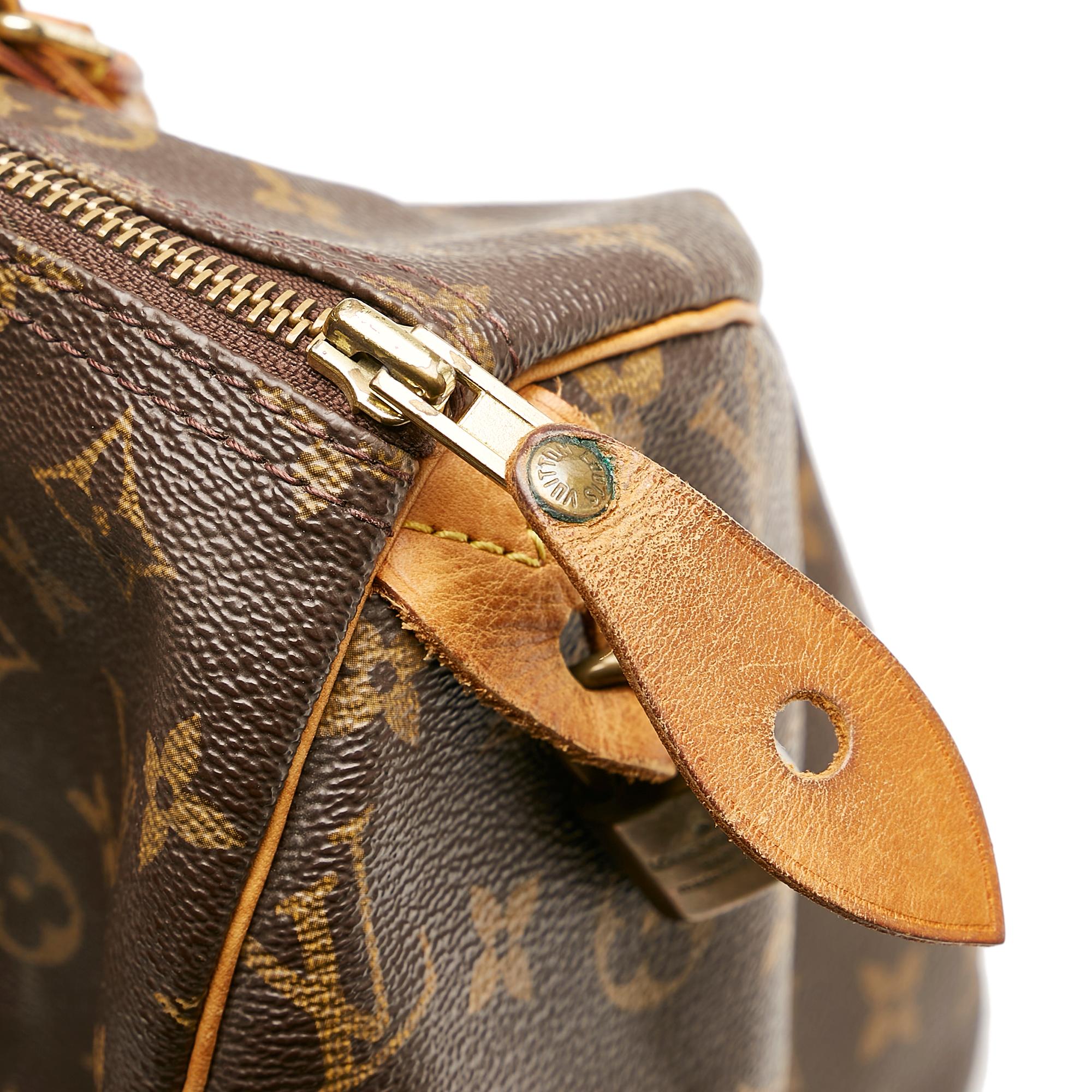 Louis Vuitton Monogram Speedy 30 (SHG-27119)
