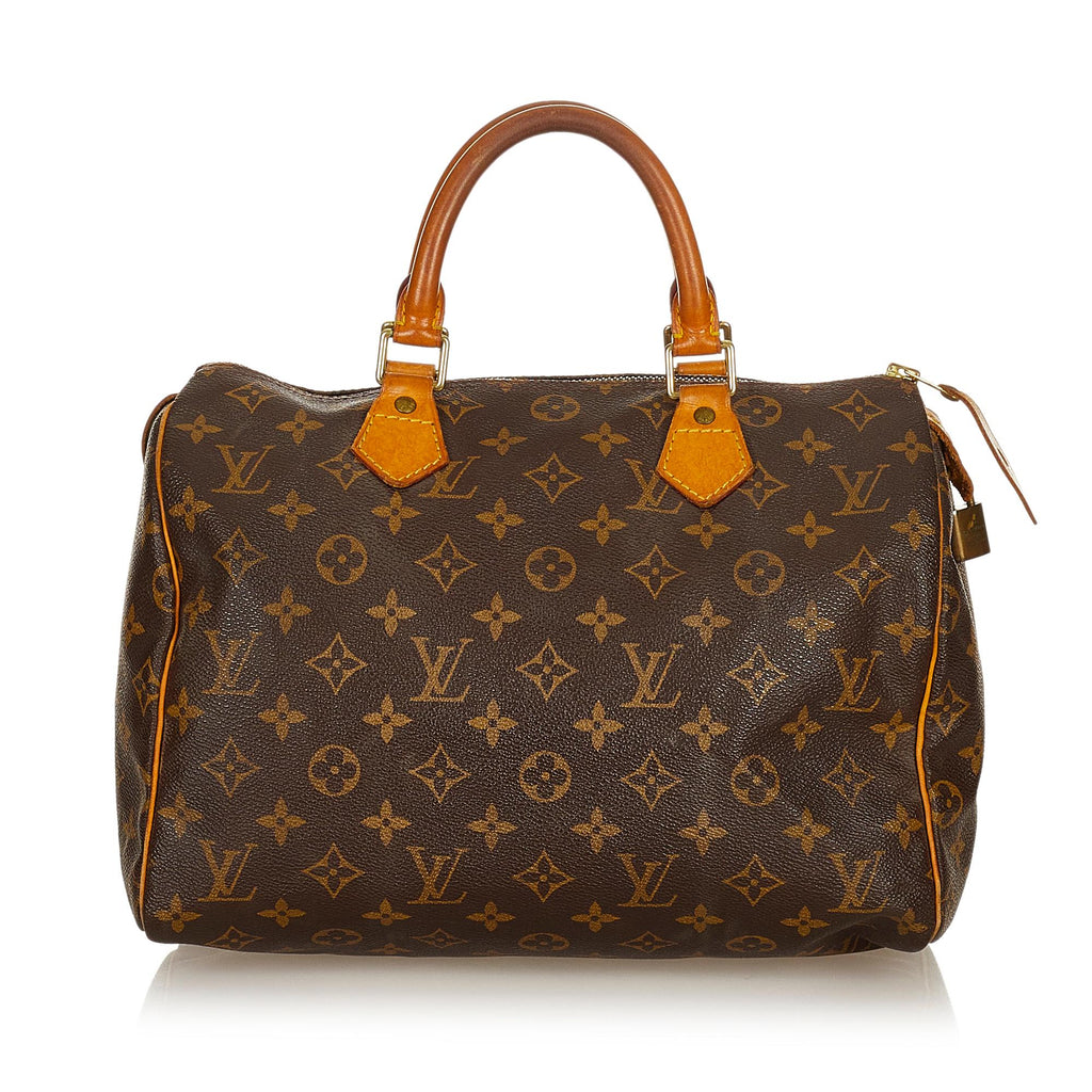 Louis Vuitton Monogram Speedy 30 (SHG-27119)