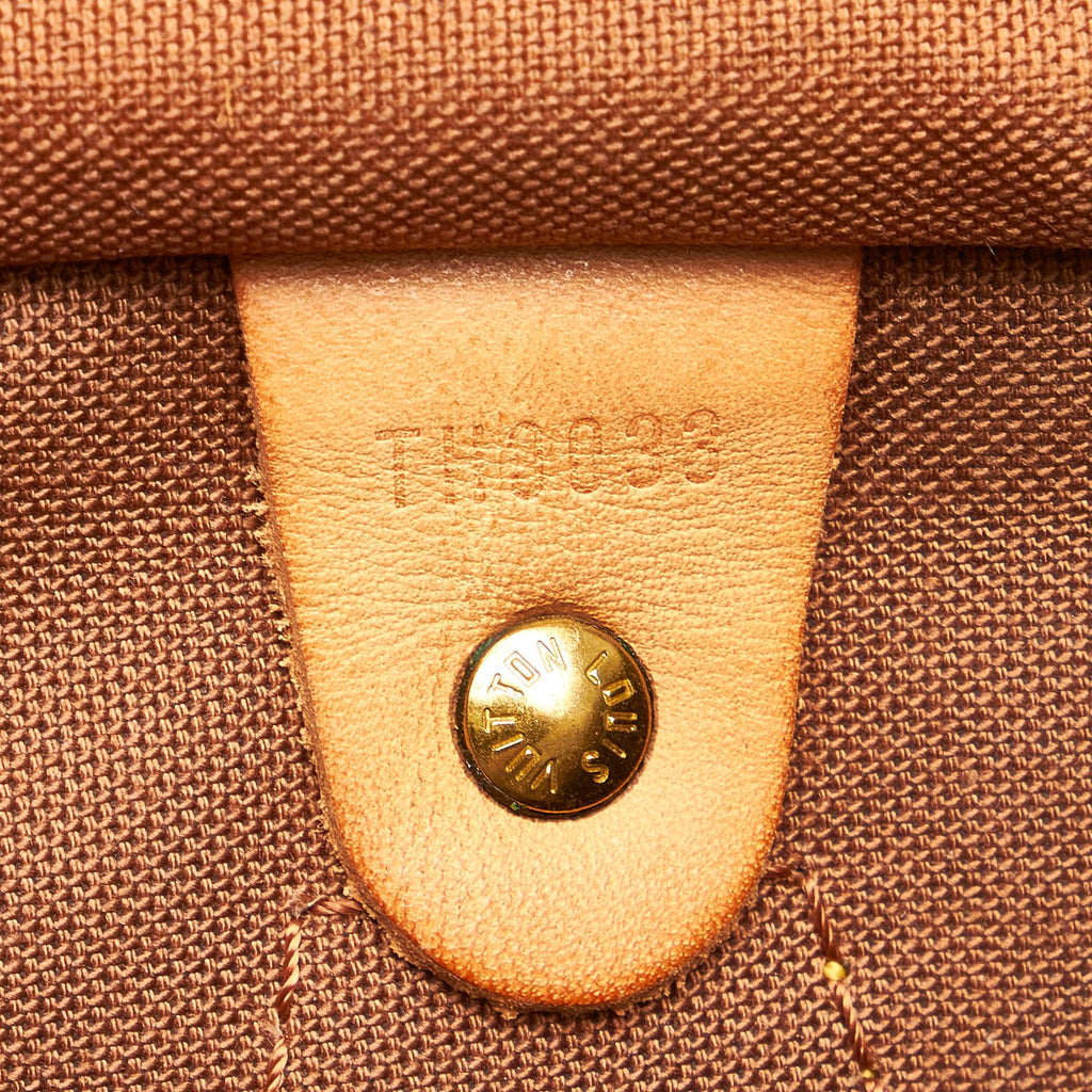 Louis Vuitton Monogram Speedy 30 (SHG-27244)